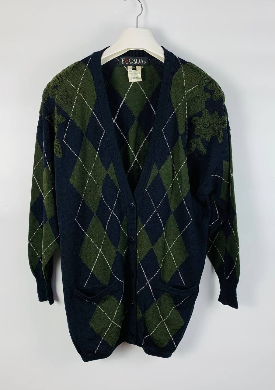 Escada Escada sweater flowers wool 38 Italy Size XS / US 0-2 / IT 36-38 - 1 Thumbnail