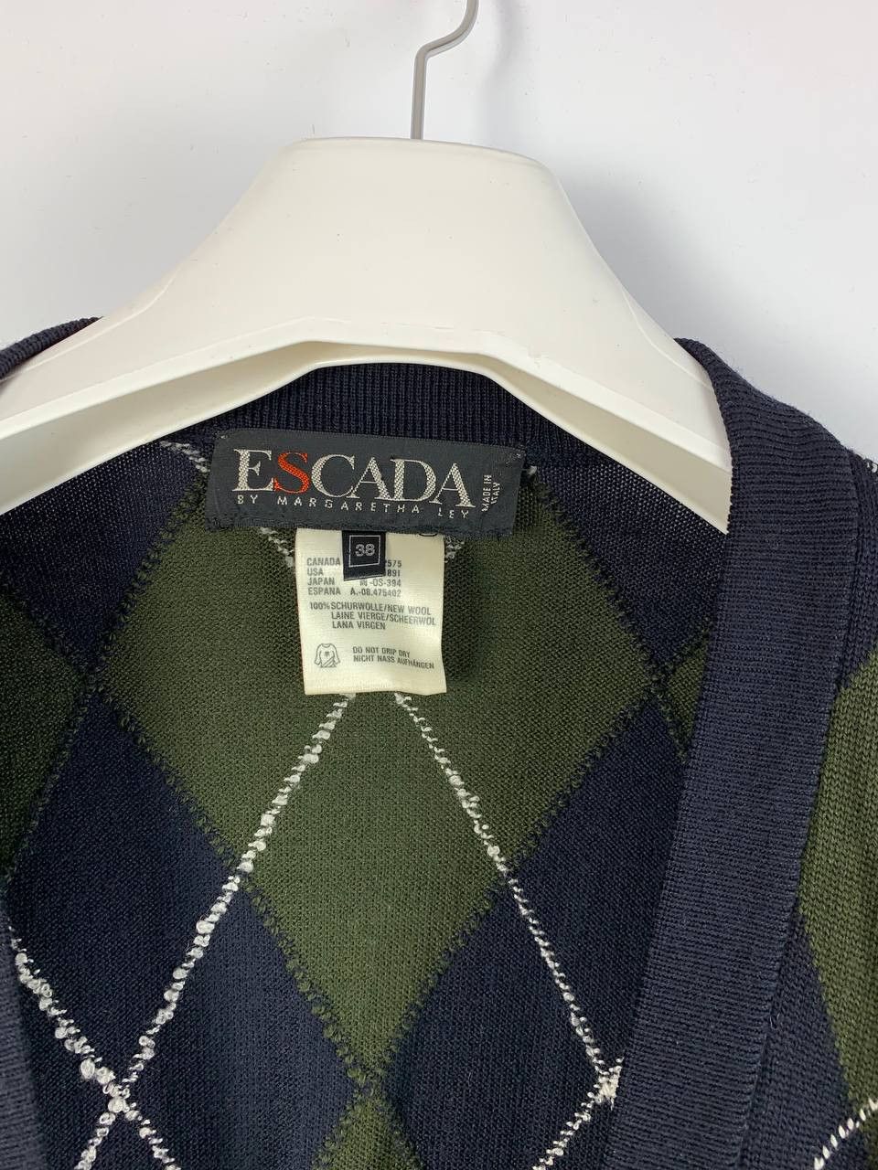 Escada Escada sweater flowers wool 38 Italy Size XS / US 0-2 / IT 36-38 - 4 Thumbnail
