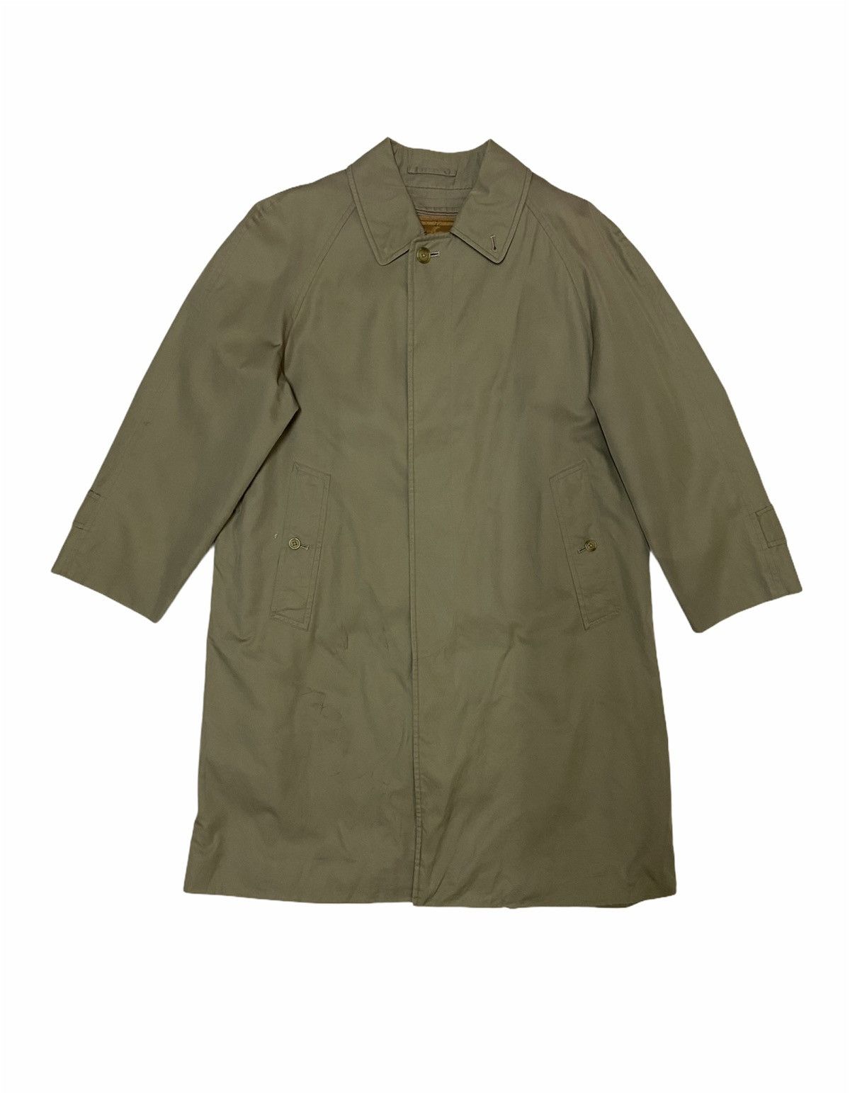 Burberry × Burberry Prorsum × Vintage Vintage 90's Burberrys Nova Check Trench Coat Jacket Size US M / EU 48-50 / 2 - 2 Thumbnail