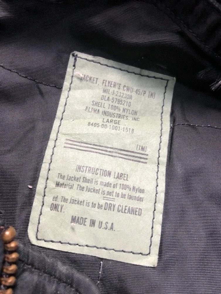 Alpha Industries Vintage Alpha Industries CWU-45/P (N) Jacket Size US L / EU 52-54 / 3 - 6 Thumbnail