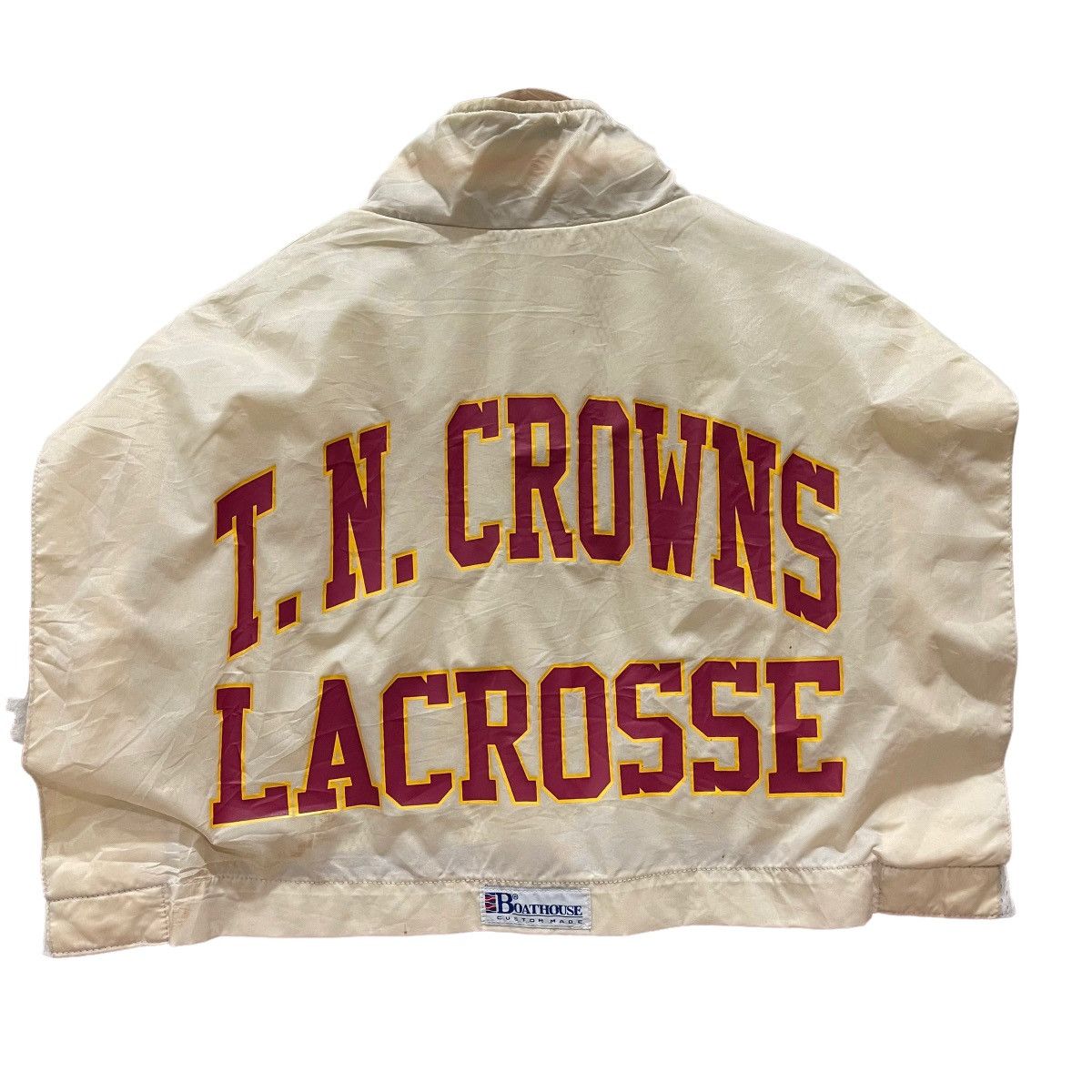 Sports Specialties Vintage!! 80s Lacrosse x Boathouse Made in USA Anorak Jacket Size US L / EU 52-54 / 3 - 9 Thumbnail