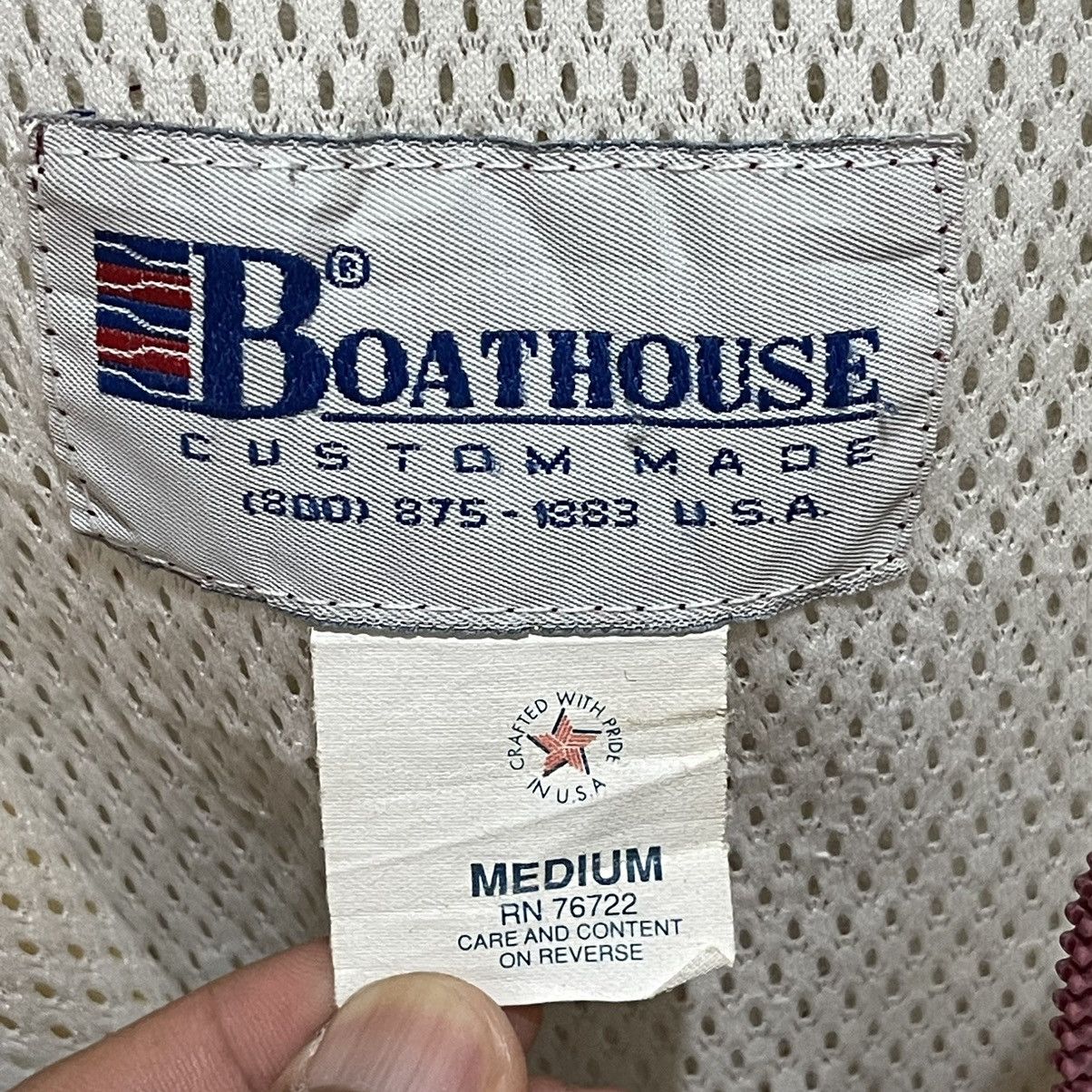 Sports Specialties Vintage!! 80s Lacrosse x Boathouse Made in USA Anorak Jacket Size US L / EU 52-54 / 3 - 12 Thumbnail