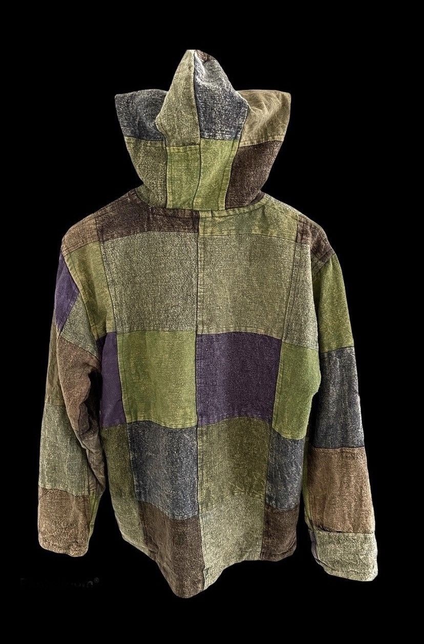 Designer × Japanese Brand × Vintage Kapital ARCYLIC Pachwork Jacket multicolour by Prema Shanti Size US M / EU 48-50 / 2 - 4 Thumbnail