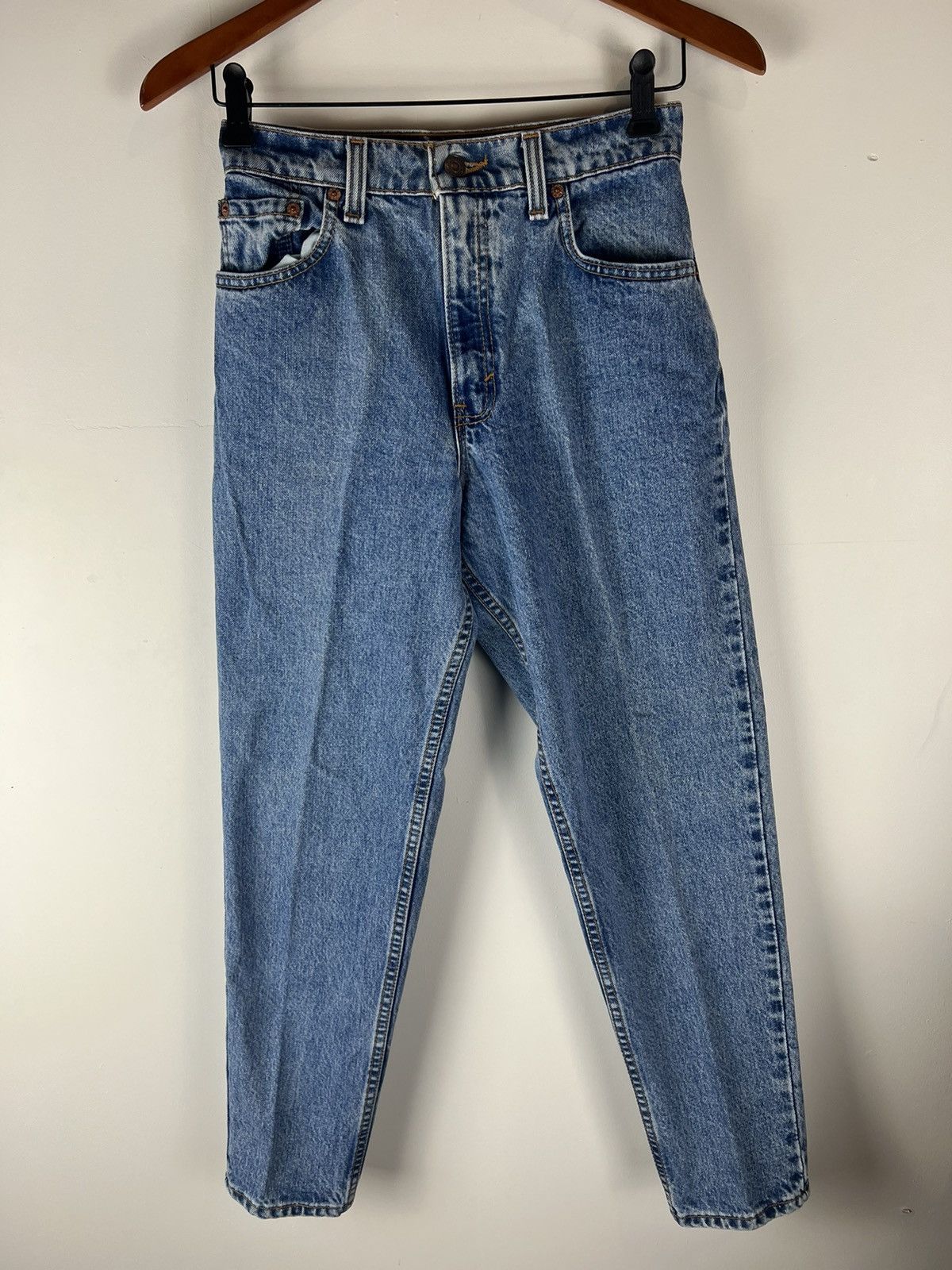 Levi's Vintage levis 551 size 4 petite denim jeans Size 25" / US 0 / IT 36 - 1 Thumbnail