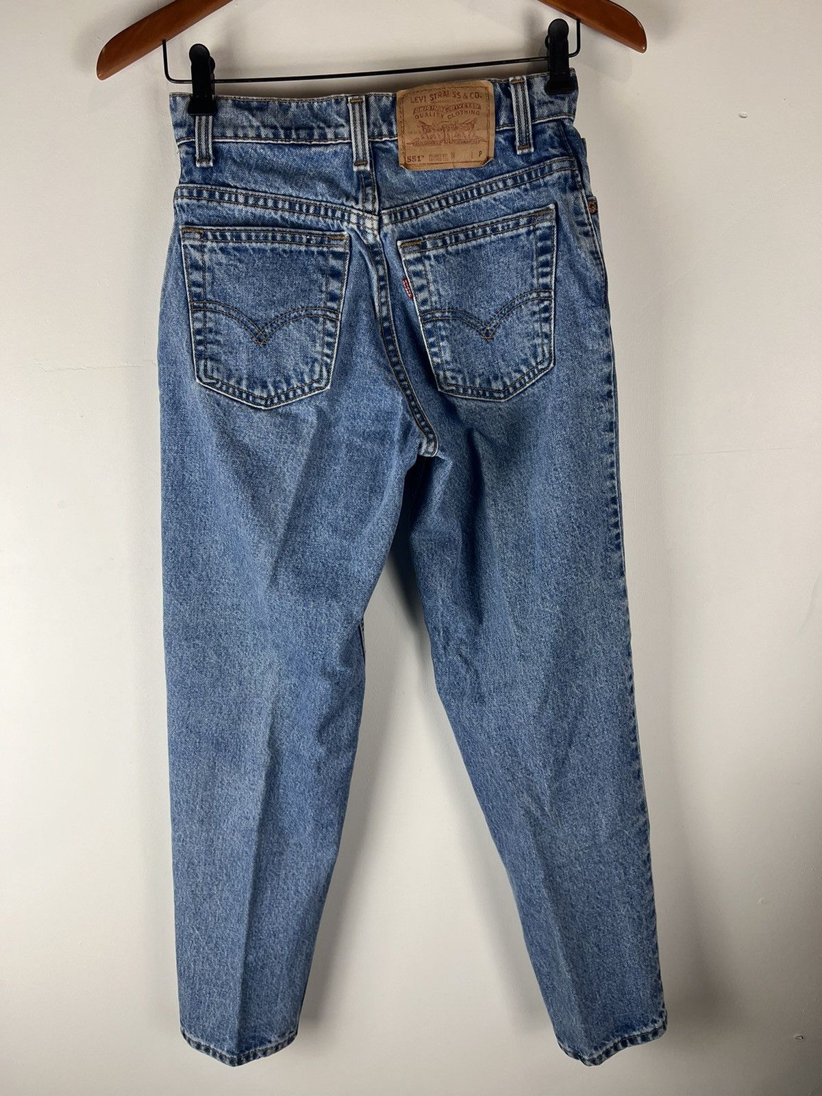 Levi's Vintage levis 551 size 4 petite denim jeans Size 25" / US 0 / IT 36 - 2 Thumbnail