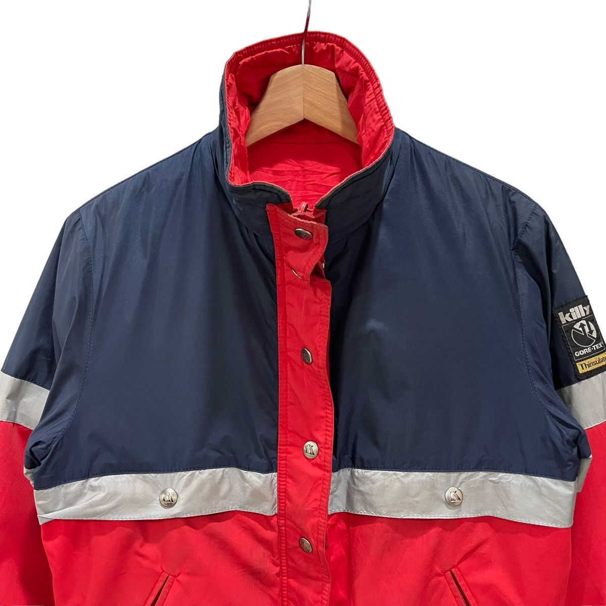 Asics × Goretex Vintage Killy By Asics Goretex Reversible Bomber Jacket Size US S / EU 44-46 / 1 - 2 Thumbnail