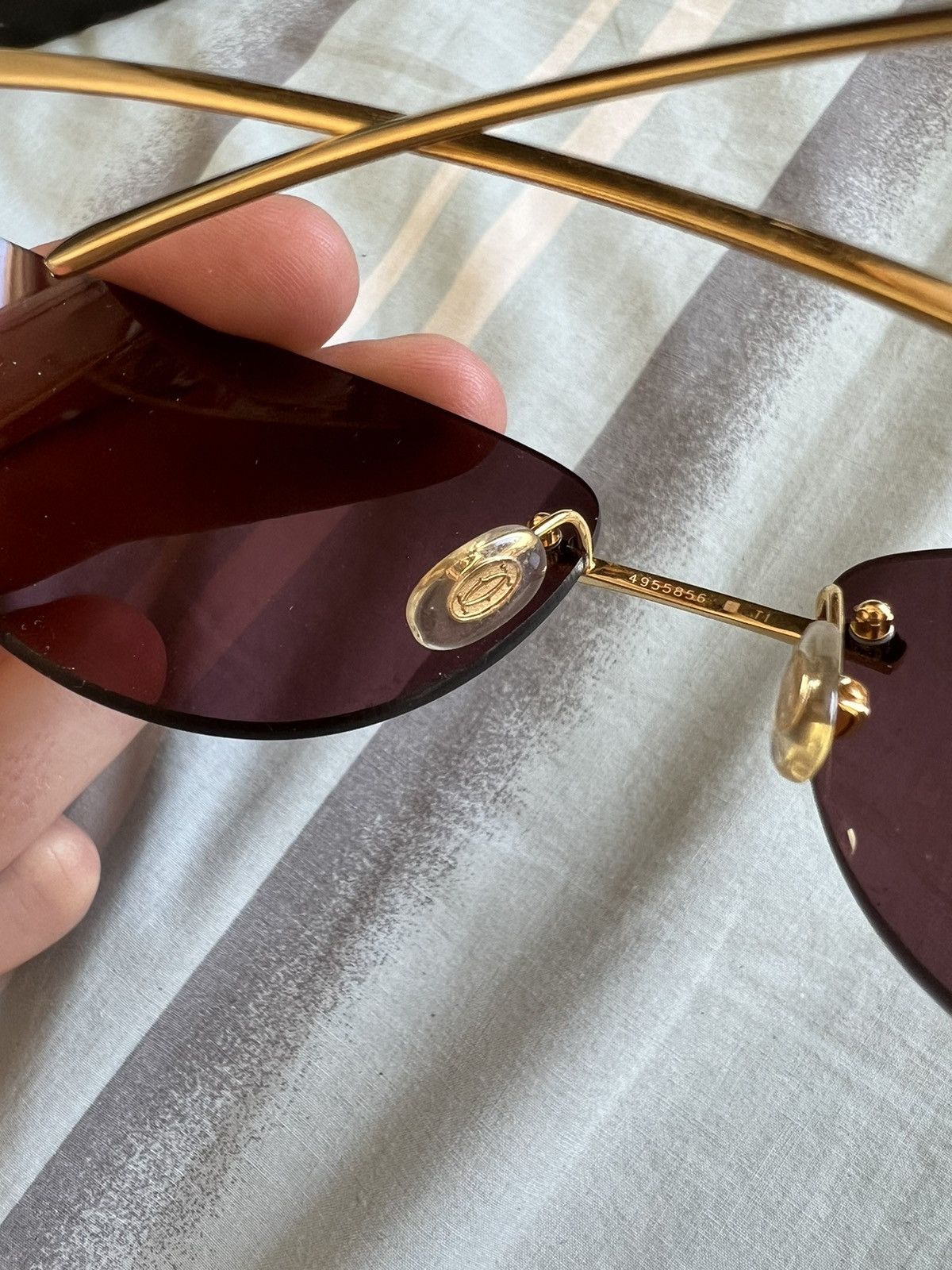 Cartier Panthère De Cartier Sunglasses Size ONE SIZE - 7 Thumbnail
