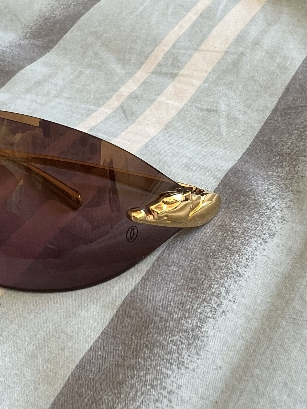 Cartier Panthère De Cartier Sunglasses Size ONE SIZE - 3 Thumbnail