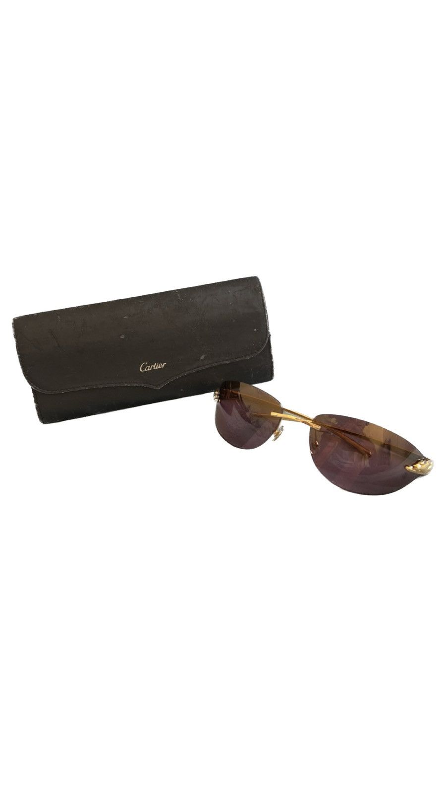 Cartier Panthère De Cartier Sunglasses Size ONE SIZE - 2 Thumbnail