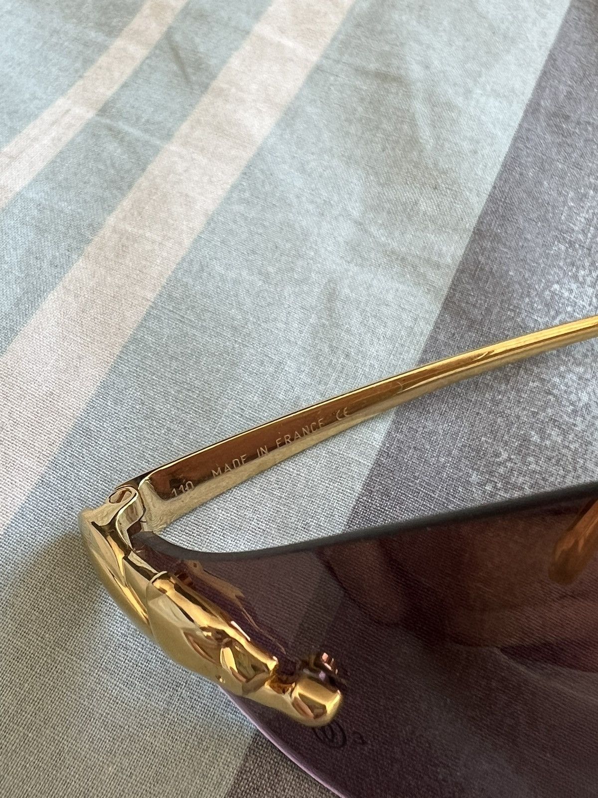 Cartier Panthère De Cartier Sunglasses Size ONE SIZE - 6 Thumbnail