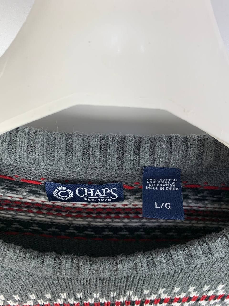 Chaps Chaps sweater multi cotton L Size US L / EU 52-54 / 3 - 7 Thumbnail