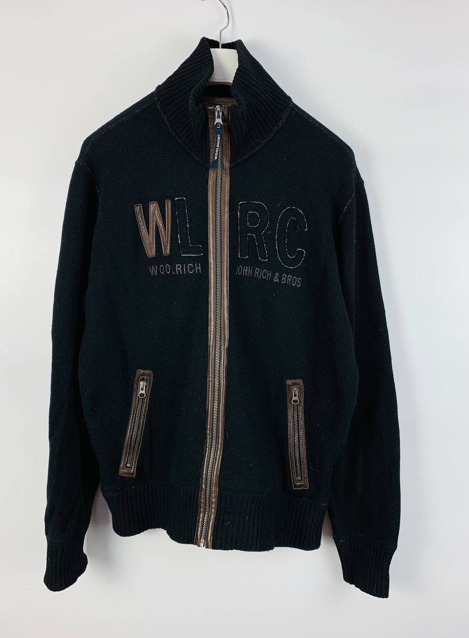 Woolrich Woolen Mills Woolrich John Rich& Bros Big Logo sweatshirt zip L Size US L / EU 52-54 / 3 - 1 Thumbnail