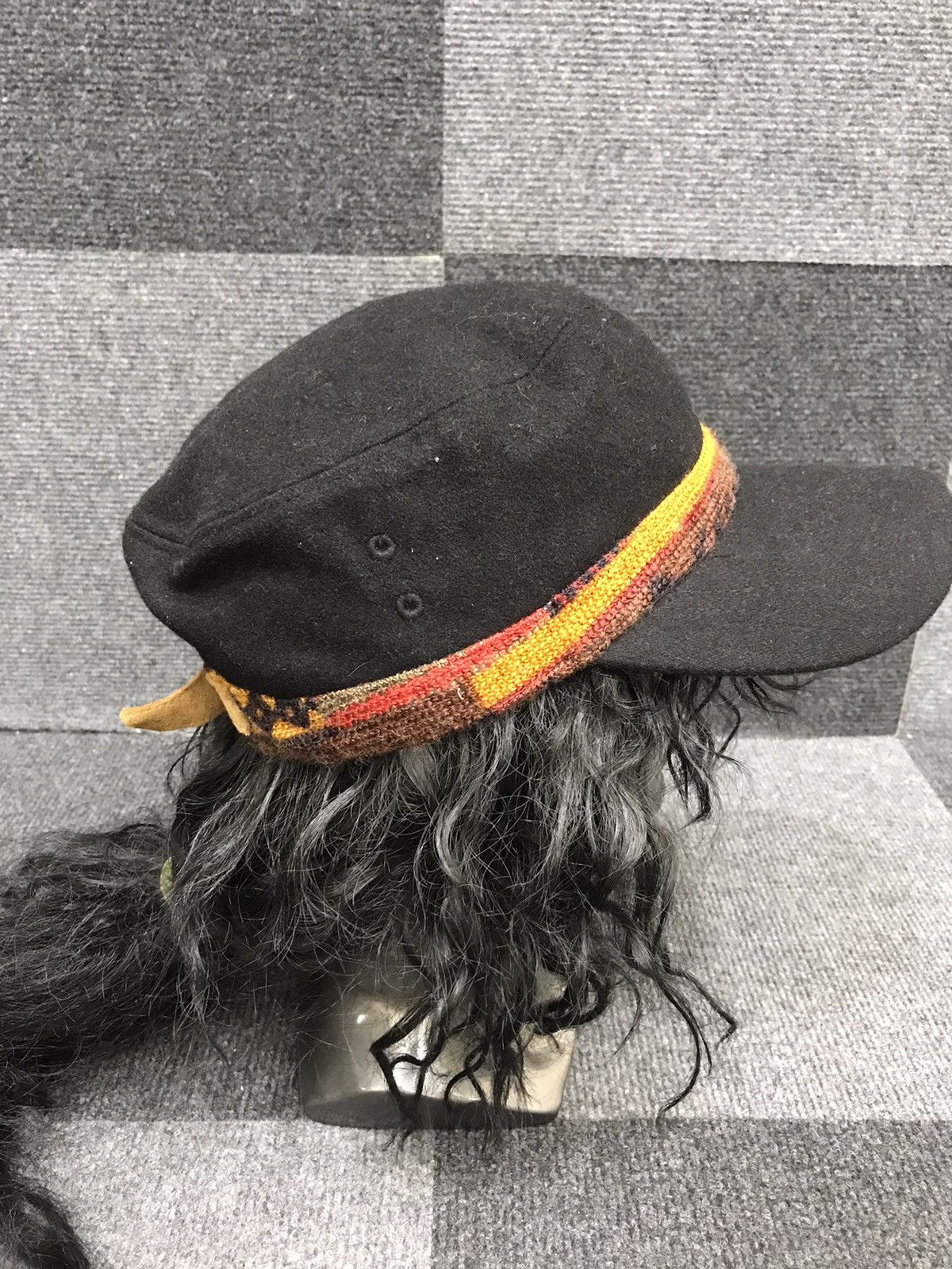 Other Short Mechanic Cap Navajo Aztec Lining Size ONE SIZE - 6 Thumbnail