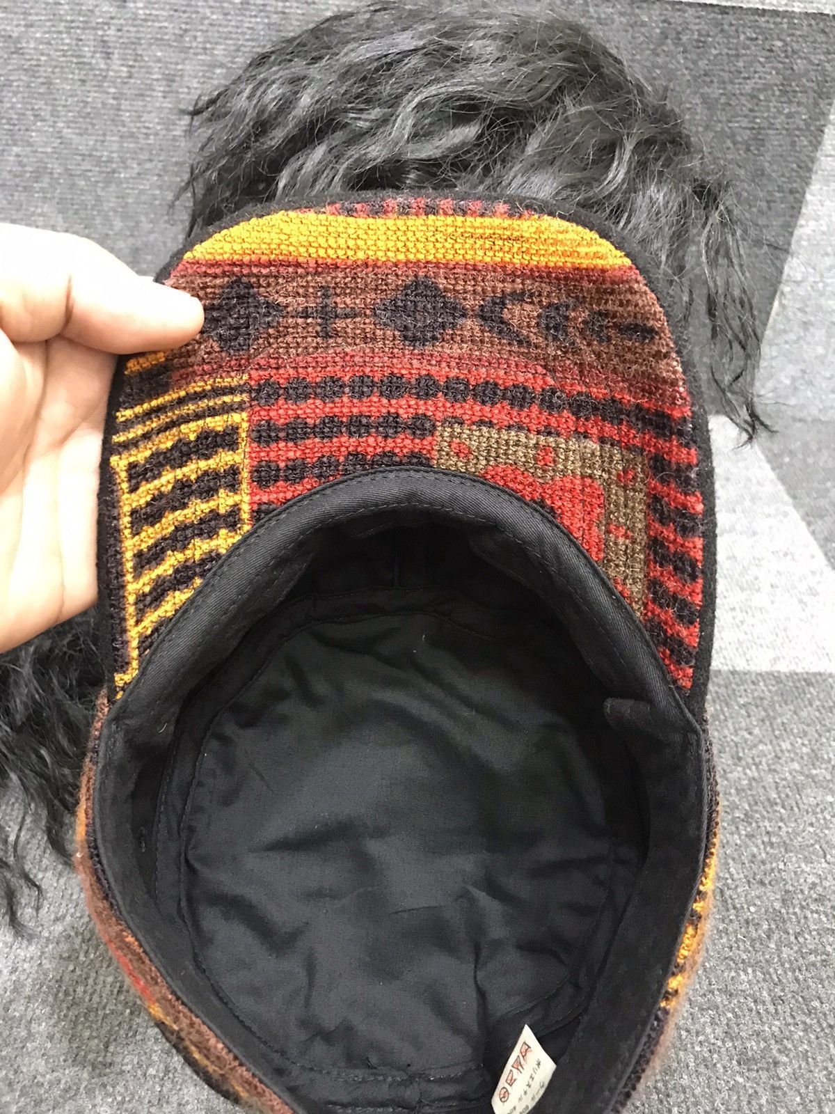 Other Short Mechanic Cap Navajo Aztec Lining Size ONE SIZE - 7 Thumbnail
