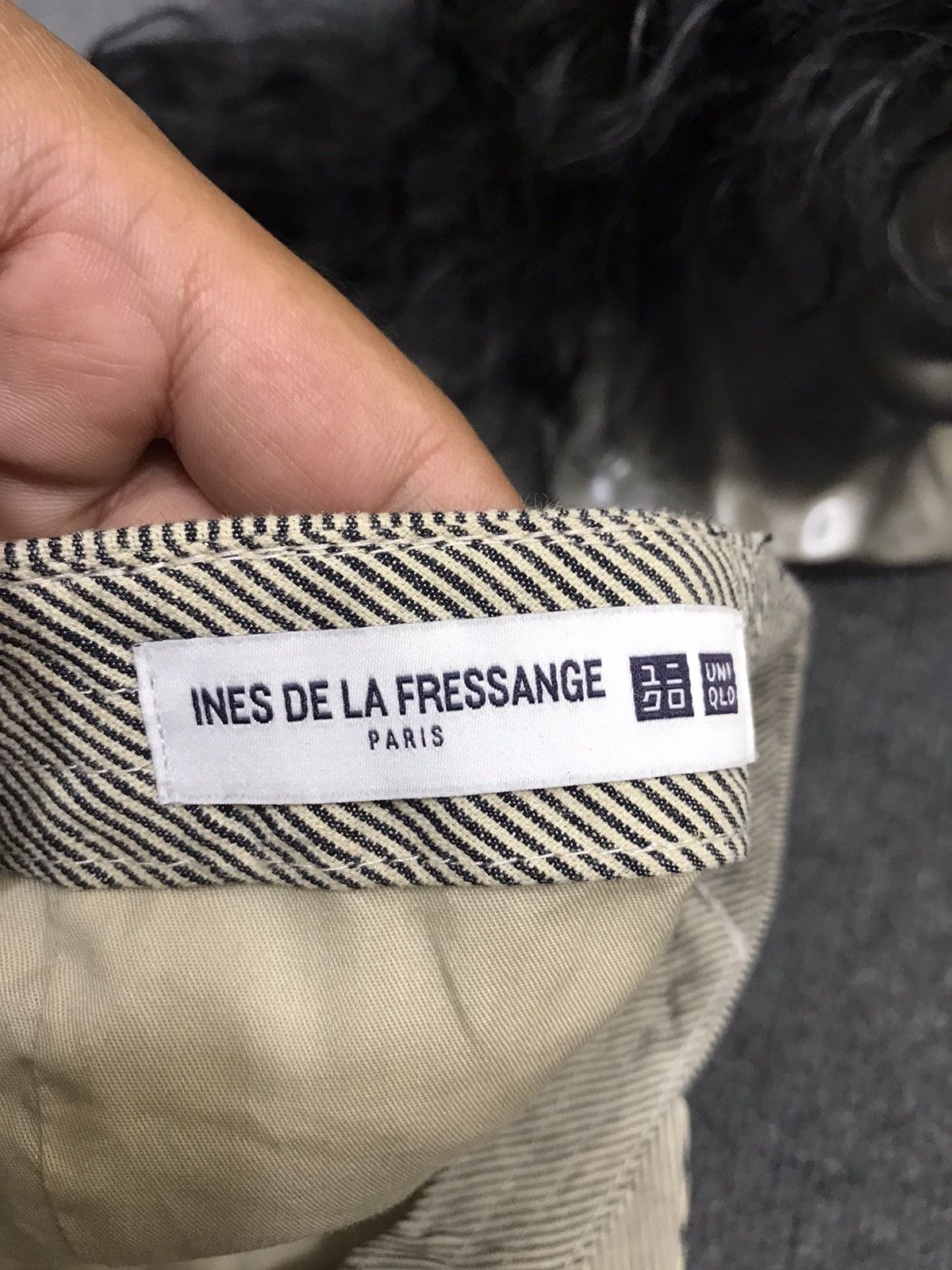 Designer × Uniqlo INES DE LA FRESSANGE X UNIQLO Paris Tokyo Hickory Cap Size ONE SIZE - 6 Thumbnail