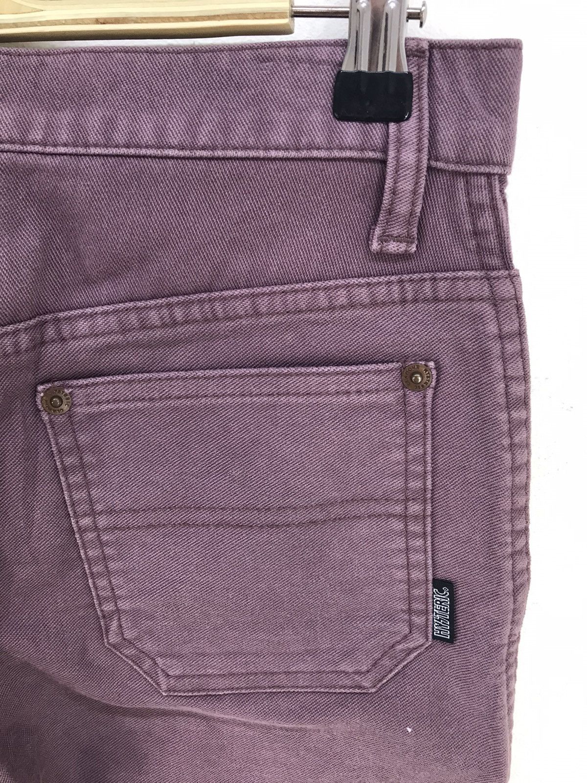 Hysteric Glamour Hysteric Glamour Grayish Purple Fatigue Denim Jeans Size US 28 / EU 44 - 8 Thumbnail