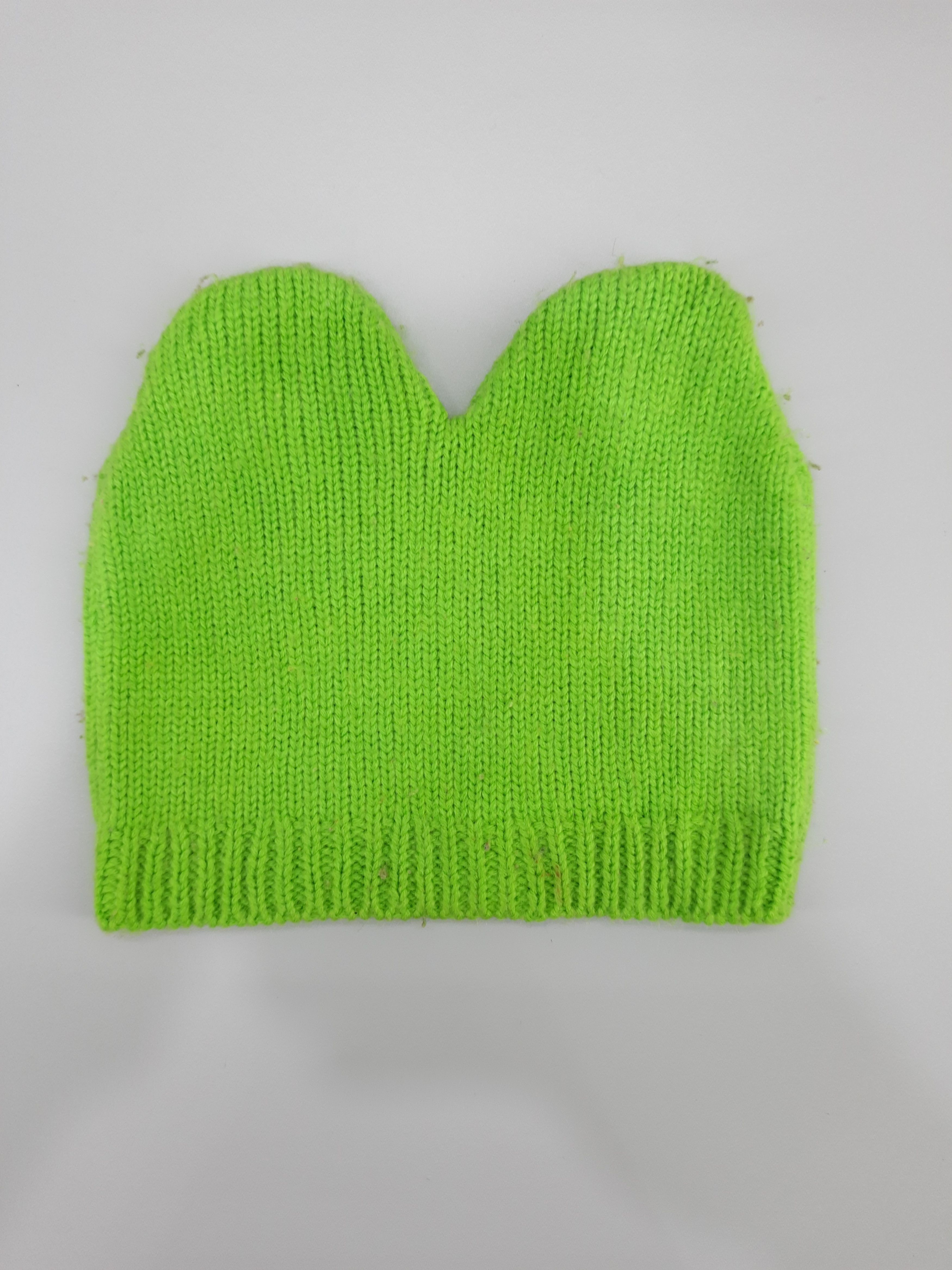 Handmade × Vintage Vintage Beanie Face Knitted Hat - BN261 Size ONE SIZE - 2 Thumbnail