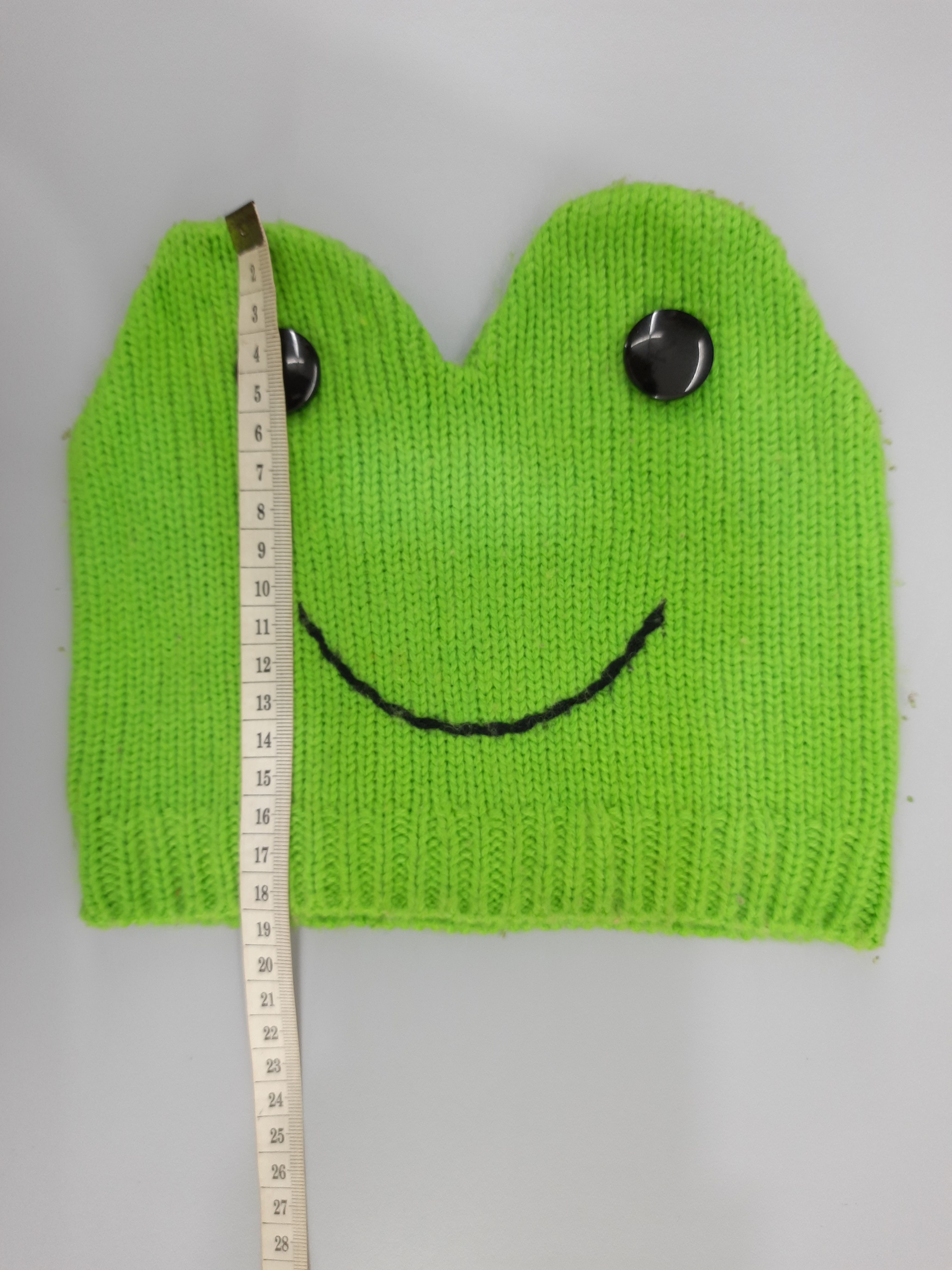 Handmade × Vintage Vintage Beanie Face Knitted Hat - BN261 Size ONE SIZE - 6 Thumbnail