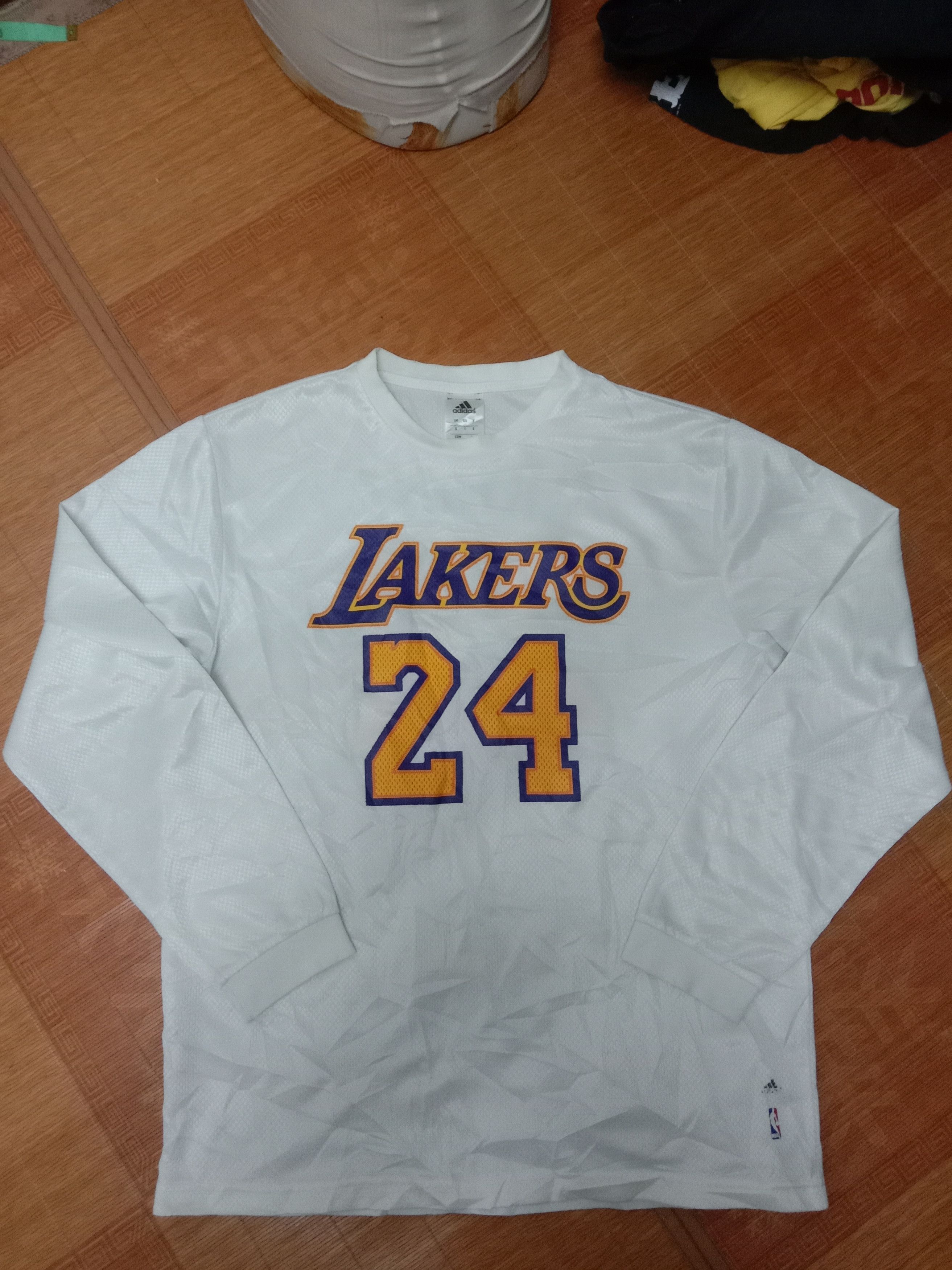 Adidas × Nike × Vintage Vintage Adidas Kobe Bryant Long Sleeve Jersey Size US L / EU 52-54 / 3 - 1 Thumbnail