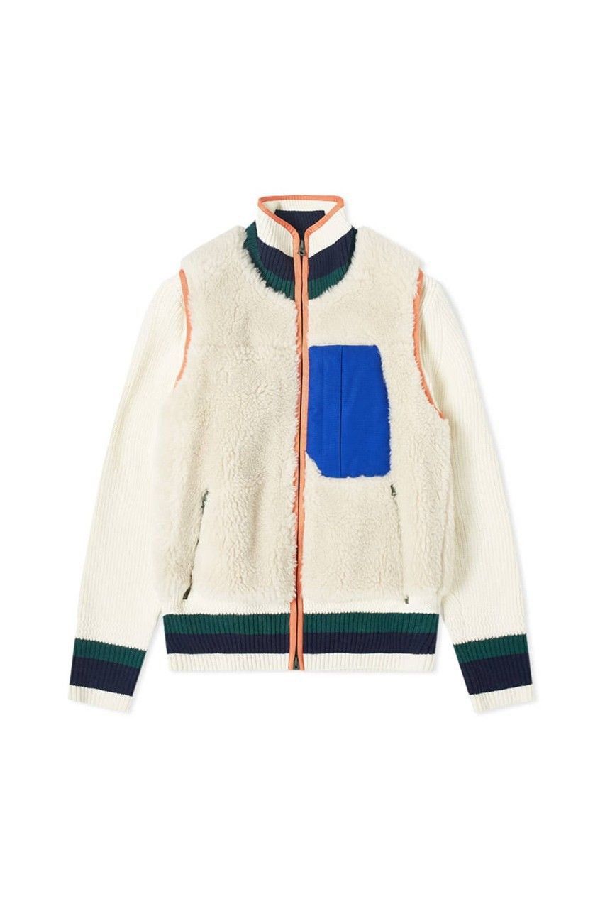 Sacai RARE GRAIL sacai multi detail panel fleece Size US L / EU 52-54 / 3 - 5 Thumbnail