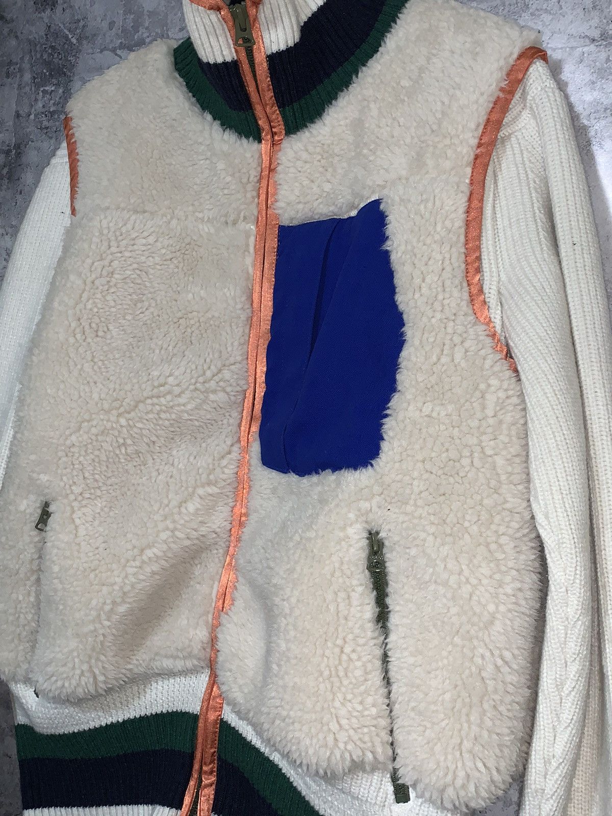 Sacai RARE GRAIL sacai multi detail panel fleece Size US L / EU 52-54 / 3 - 2 Thumbnail