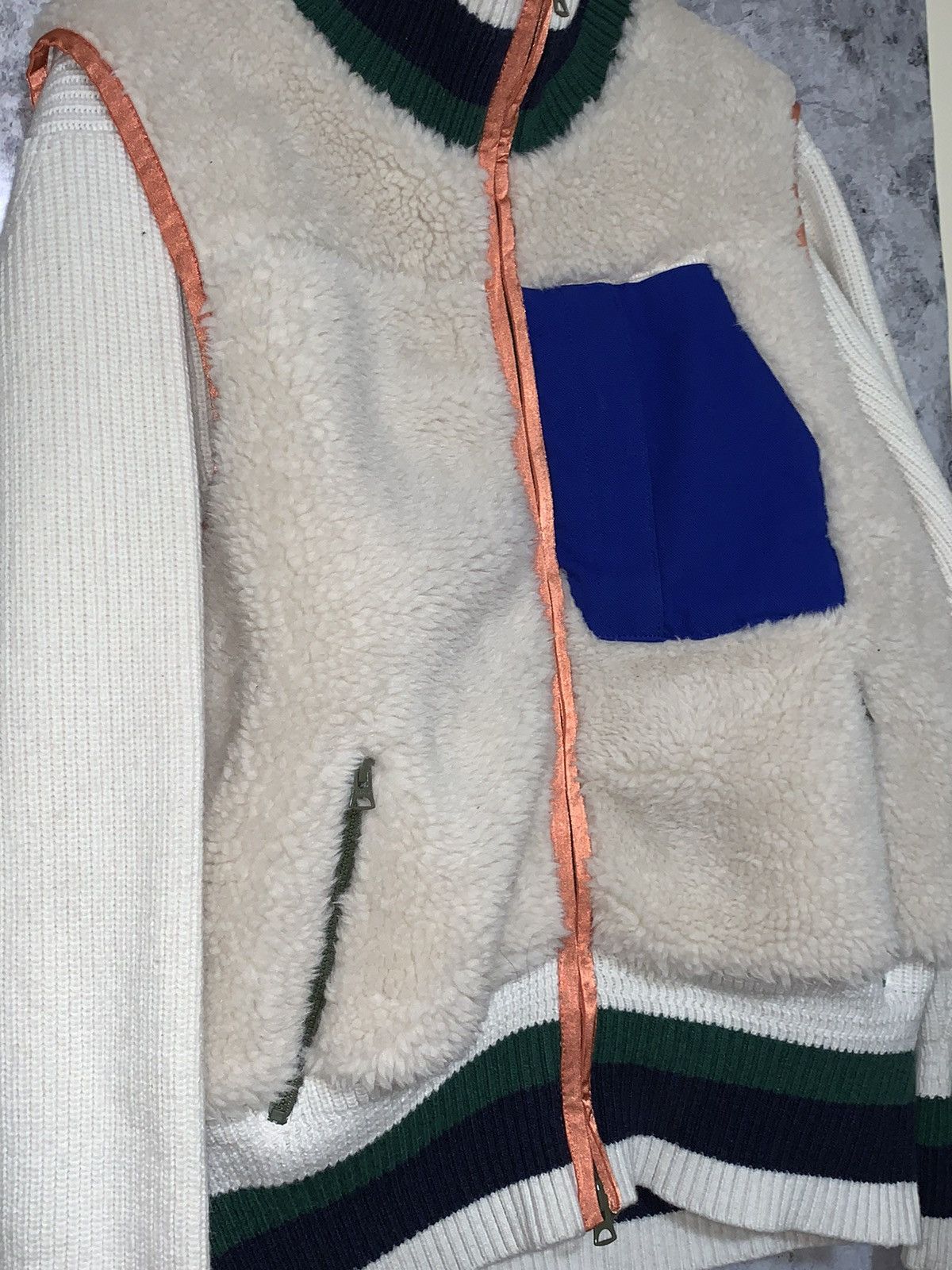 Sacai RARE GRAIL sacai multi detail panel fleece Size US L / EU 52-54 / 3 - 3 Thumbnail