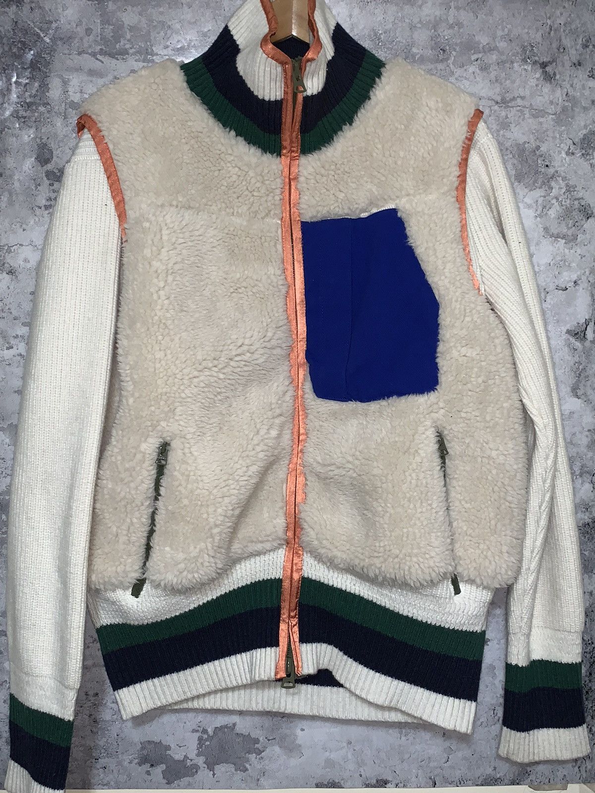 Sacai RARE GRAIL sacai multi detail panel fleece Size US L / EU 52-54 / 3 - 1 Thumbnail