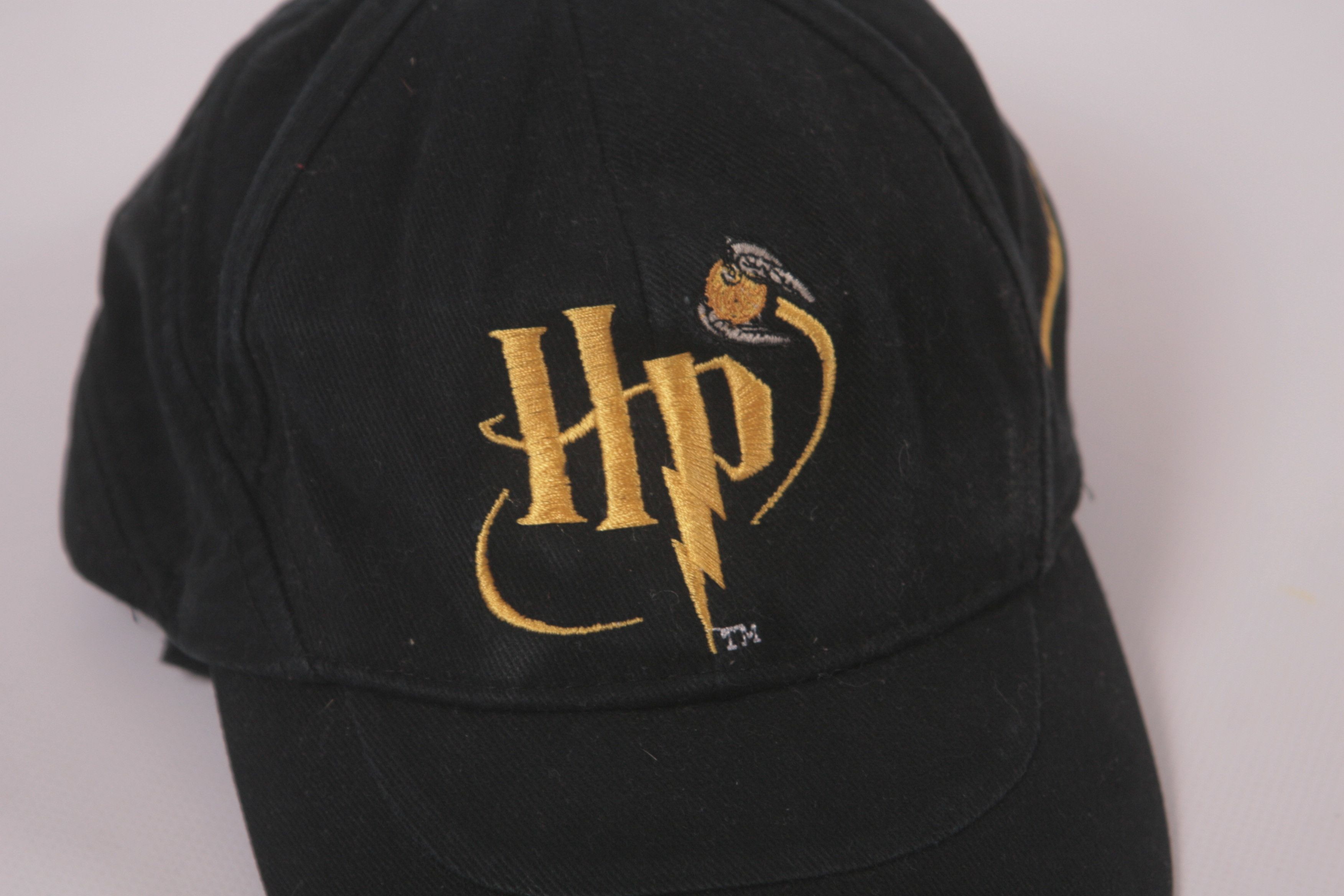 Vintage Rare 2001 Warner Bros. Harry Potter Denim Cap Size ONE SIZE - 3 Thumbnail