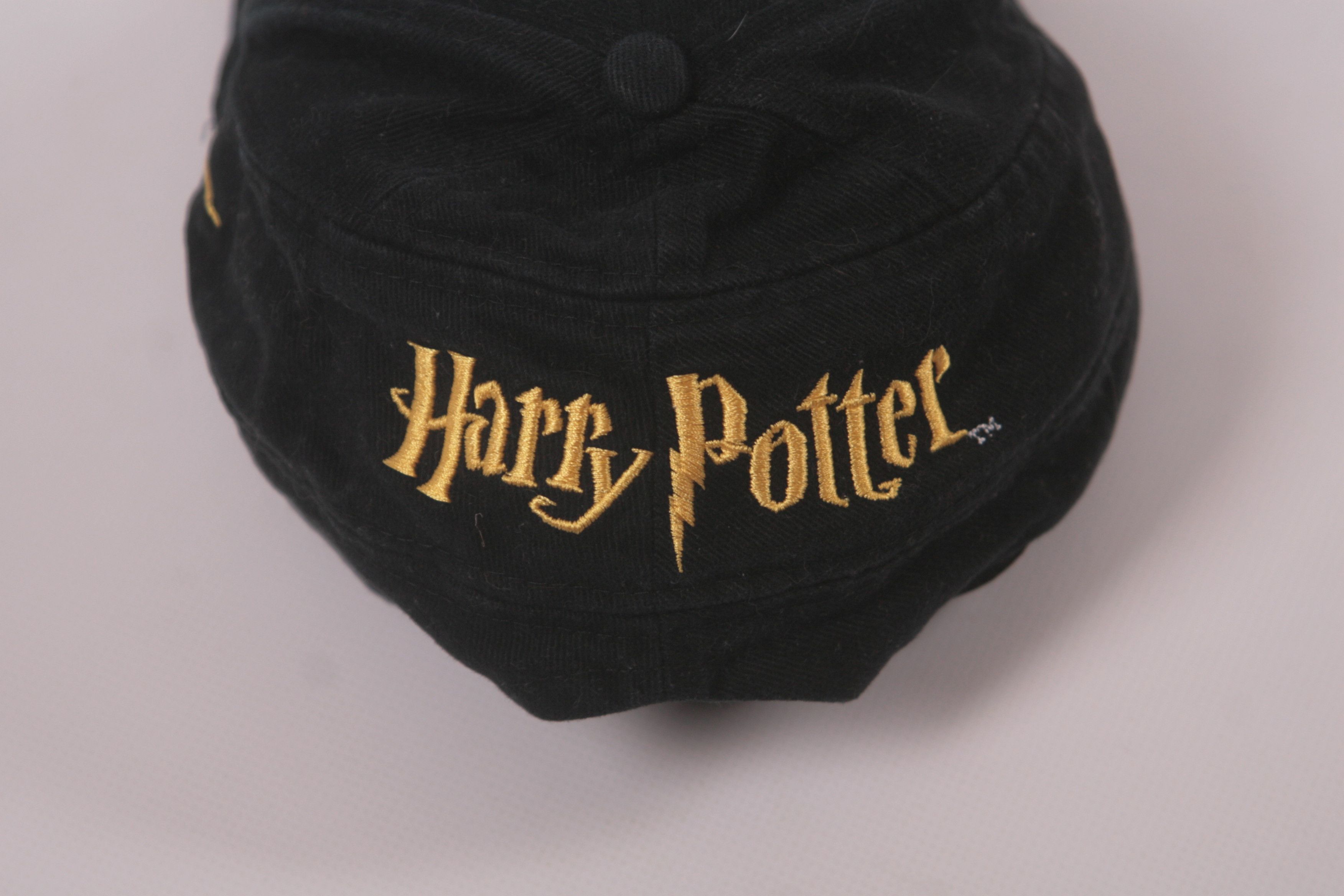 Vintage Rare 2001 Warner Bros. Harry Potter Denim Cap Size ONE SIZE - 4 Thumbnail