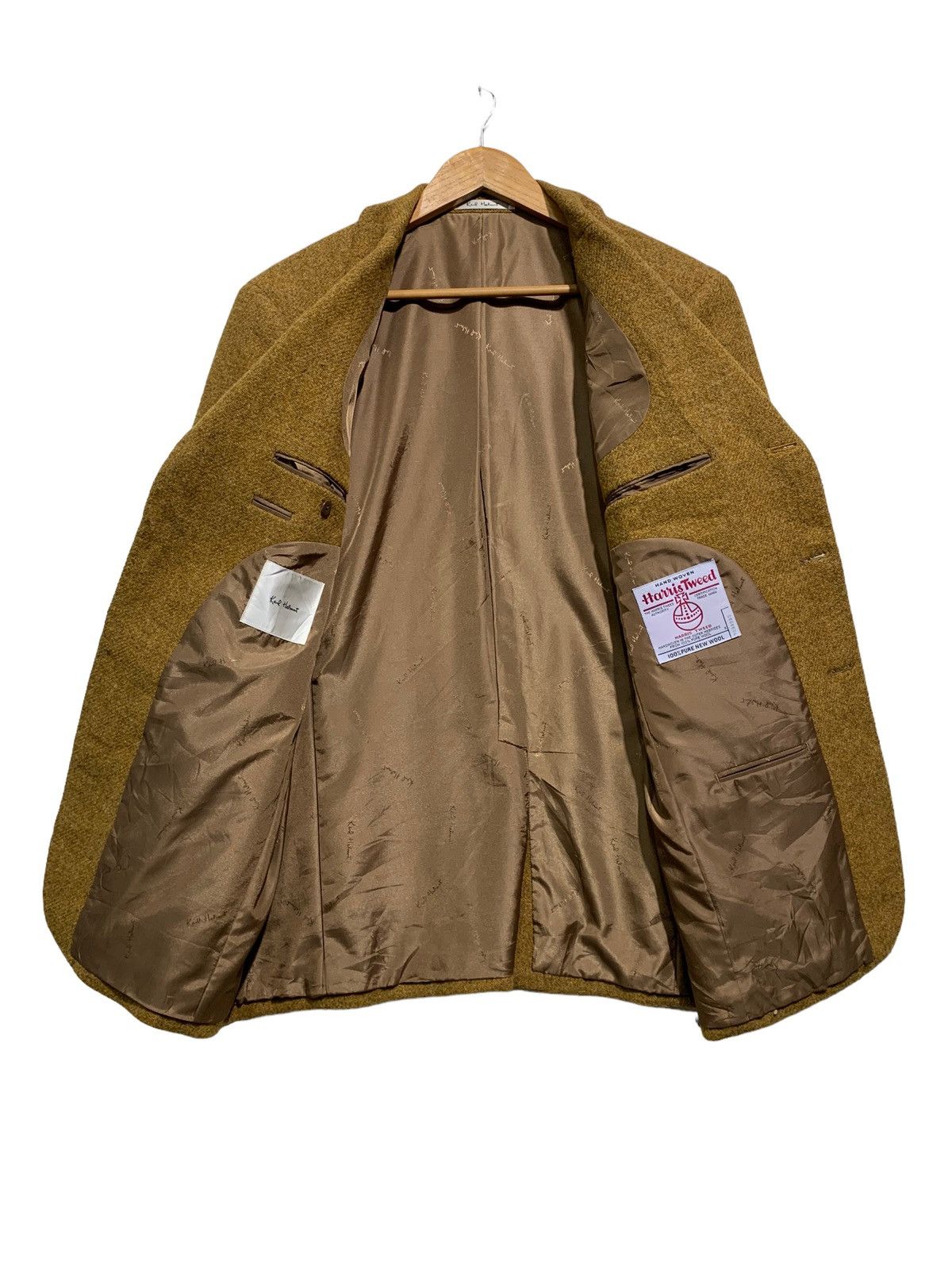 Harris Tweed × Karl Helmut 🔥K.HELMUT X HARRIS TWEED WOOL COAT JACKETS Size US L / EU 52-54 / 3 - 5 Thumbnail