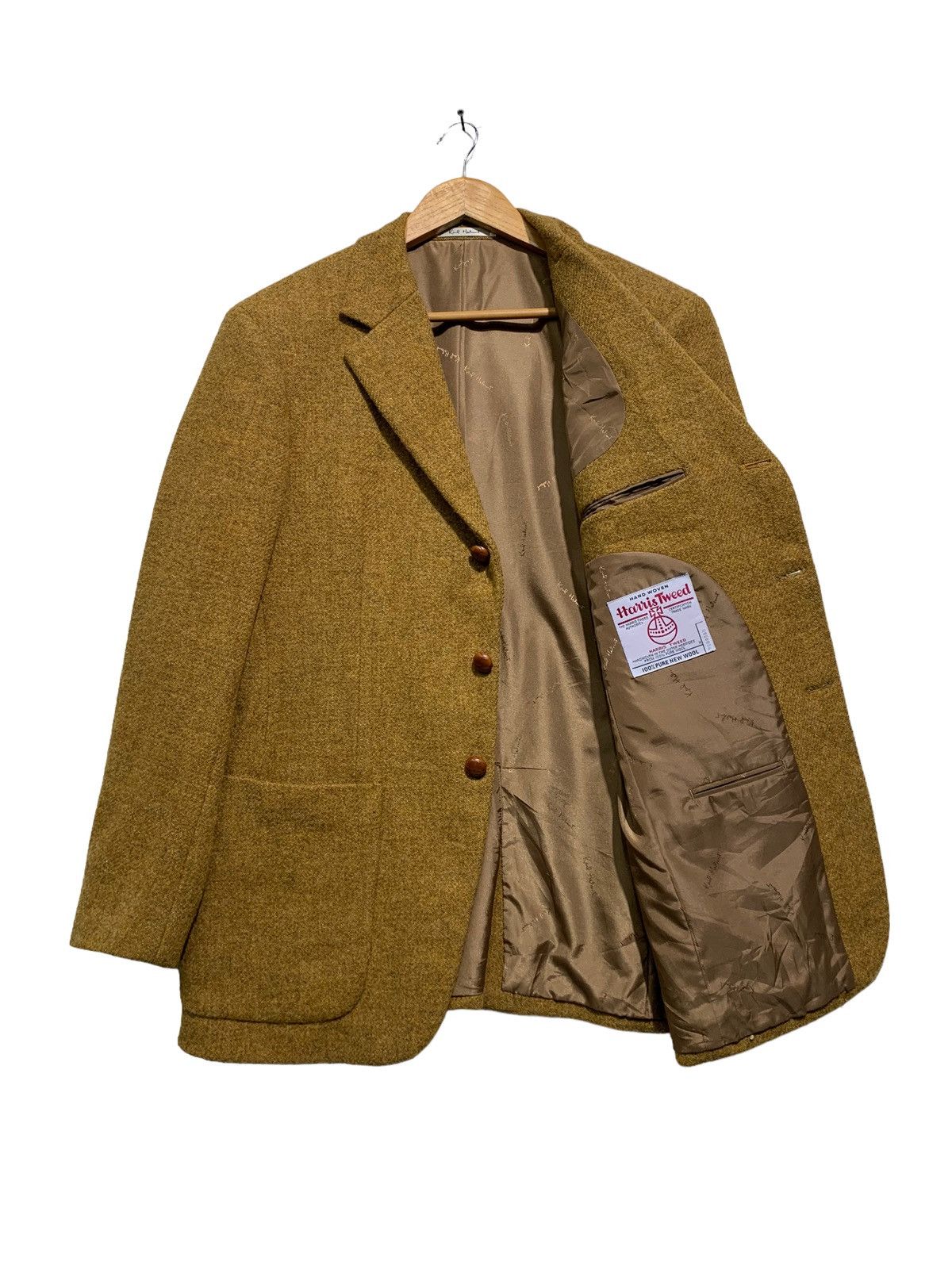 🔥K.HELMUT X HARRIS TWEED WOOL COAT JACKETS