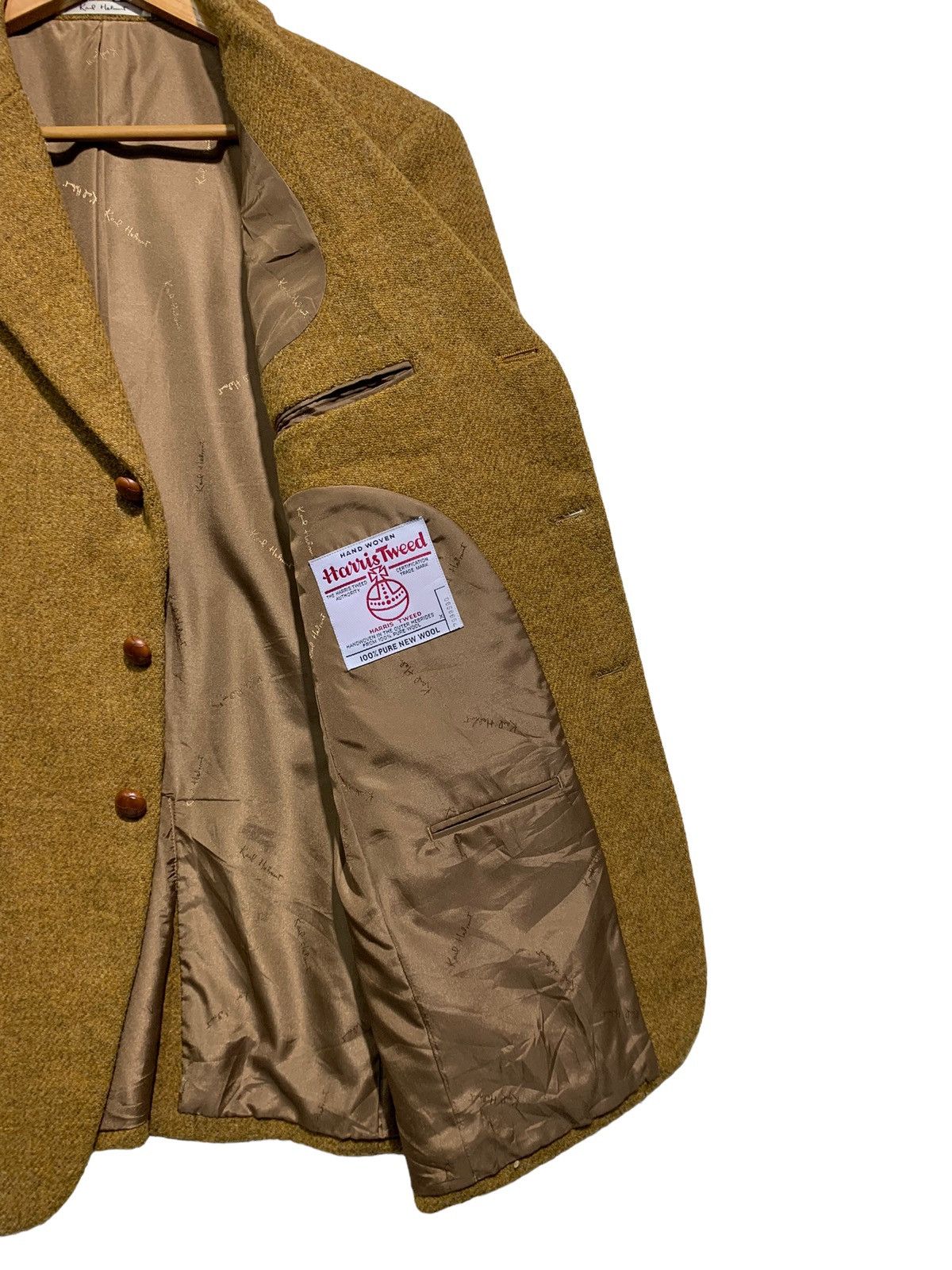 Harris Tweed × Karl Helmut 🔥K.HELMUT X HARRIS TWEED WOOL COAT JACKETS Size US L / EU 52-54 / 3 - 4 Thumbnail