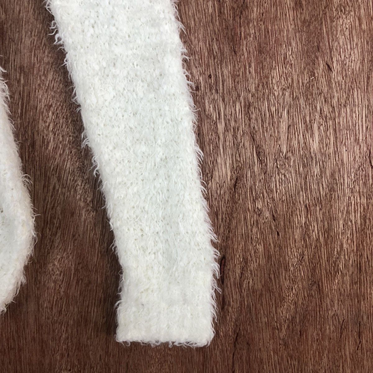 Homespun Knitwear × Japanese Brand The Emporium WHite Mohair Knitwear #0430 Size US M / EU 48-50 / 2 - 4 Thumbnail