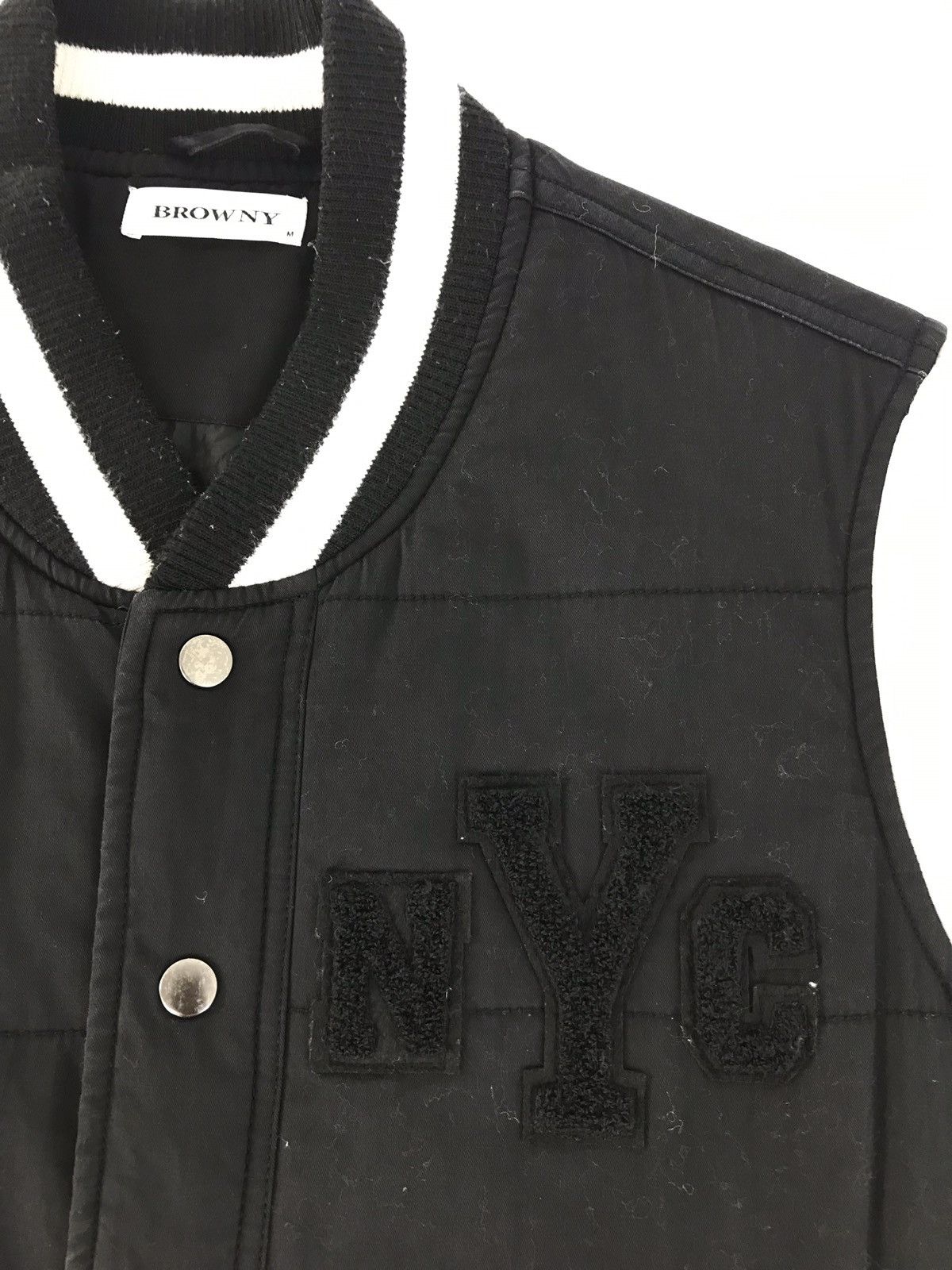 Japanese Brand Vintage Browny Japanese Brand Varsity Jacket Quilted Inner Size US M / EU 48-50 / 2 - 4 Thumbnail