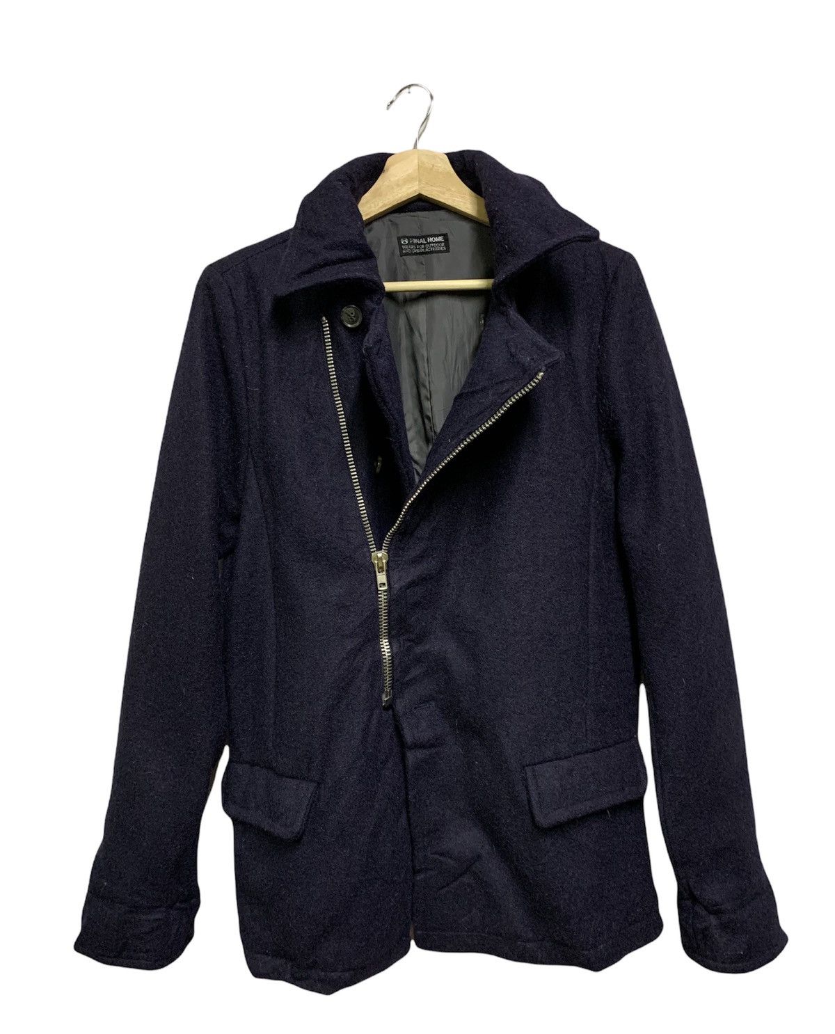 Final Home 🔥FINAL HOME ISSEY MIYAKE WOOL SLANG ZIPPER JACKETS Size US M / EU 48-50 / 2 - 2 Thumbnail