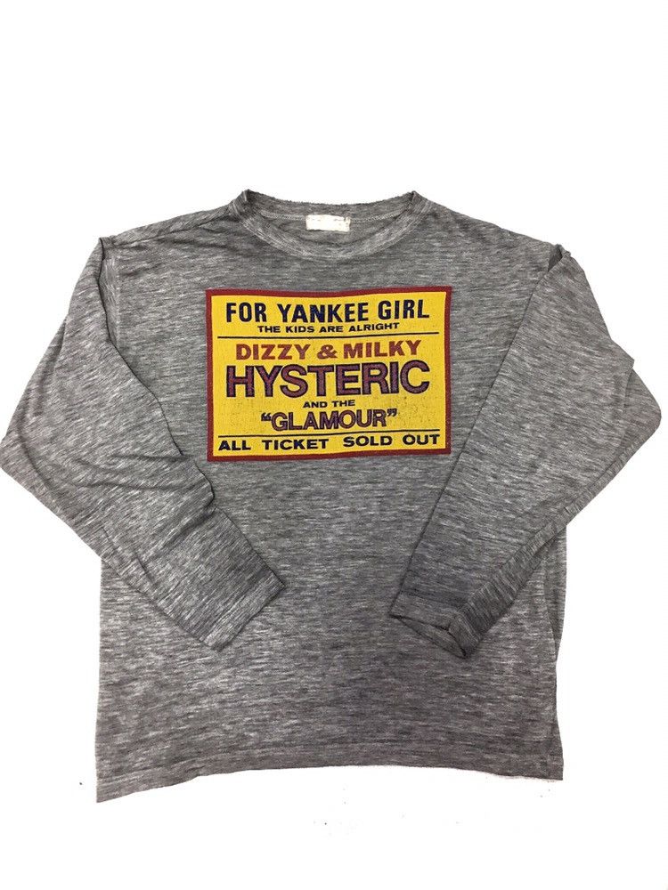 Hysteric Glamour HYSTERIC and the GLAMOUR “All Tiket Sold Out” shirt Size US M / EU 48-50 / 2 - 2 Thumbnail