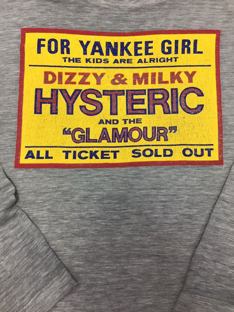 Hysteric Glamour HYSTERIC and the GLAMOUR “All Tiket Sold Out” shirt Size US M / EU 48-50 / 2 - 5 Thumbnail