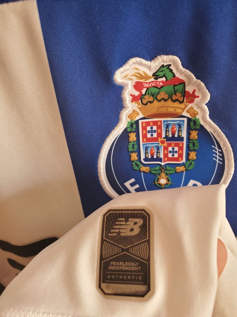 New Balance × Vintage FC PORTO 2019 FOOTBALL SHIRT JERSEY NEW BALANCE ALEX TELLES Size US M / EU 48-50 / 2 - 4 Thumbnail