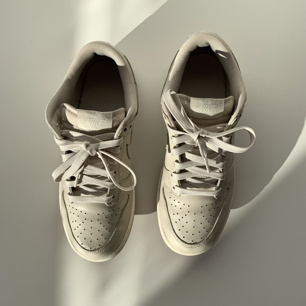 Nike 2017 Nike Dunk Low Light Orewood Brown Gum Desert Size US 7.5 / IT 37.5 - 6 Thumbnail