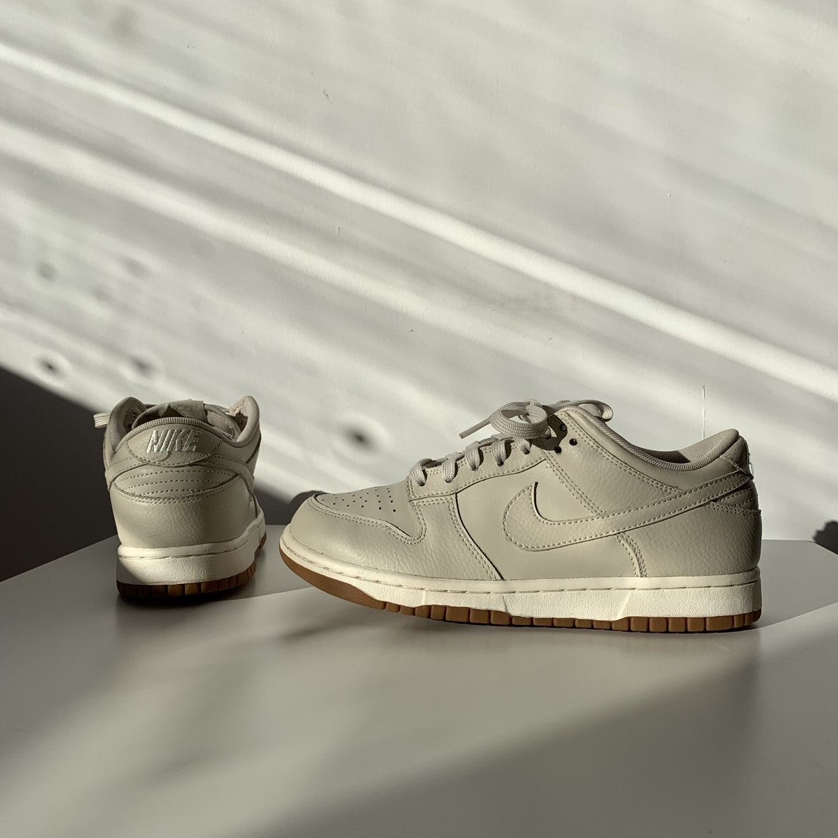 Nike 2017 Nike Dunk Low Light Orewood Brown Gum Desert Size US 7.5 / IT 37.5 - 4 Thumbnail