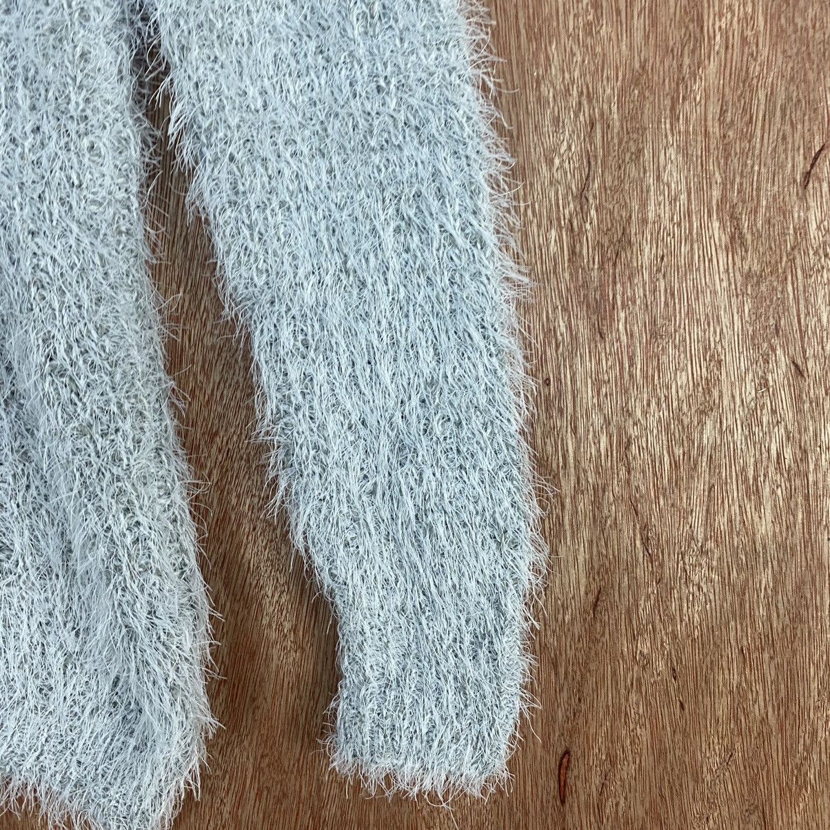Japanese Brand First White Cardigan Mohair Shag Shaggy Knitwear Size US S / EU 44-46 / 1 - 4 Thumbnail