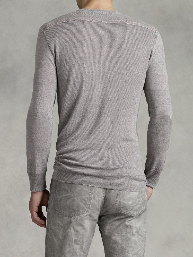 John Varvatos Linen Henley. Medium. Size US M / EU 48-50 / 2 - 3 Thumbnail