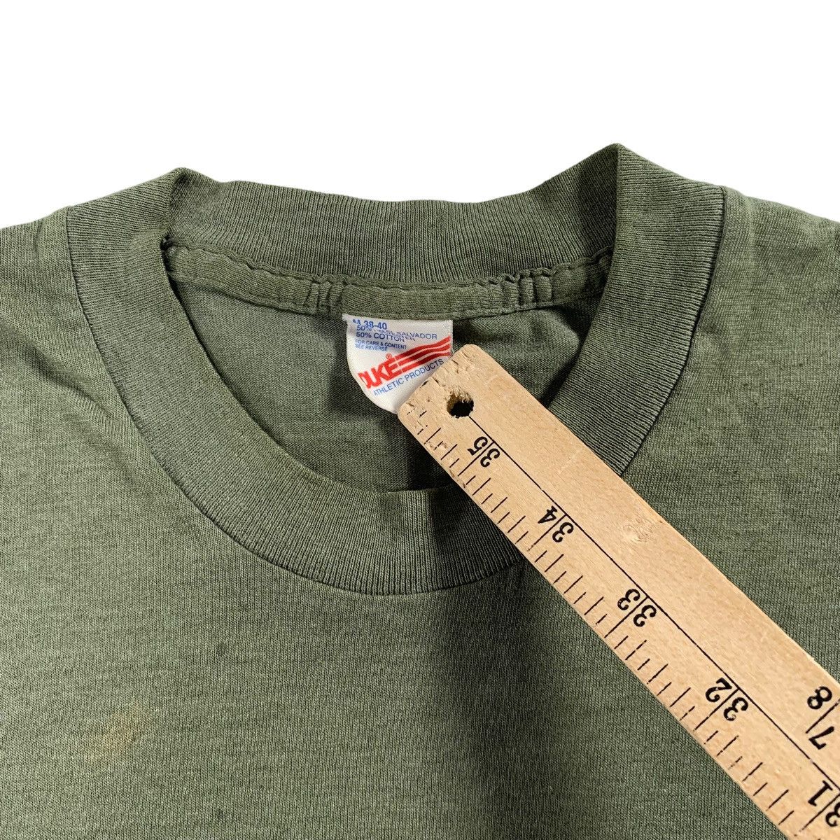 Vintage Vintage 1980s faded blank T-shirt Size US M / EU 48-50 / 2 - 3 Thumbnail