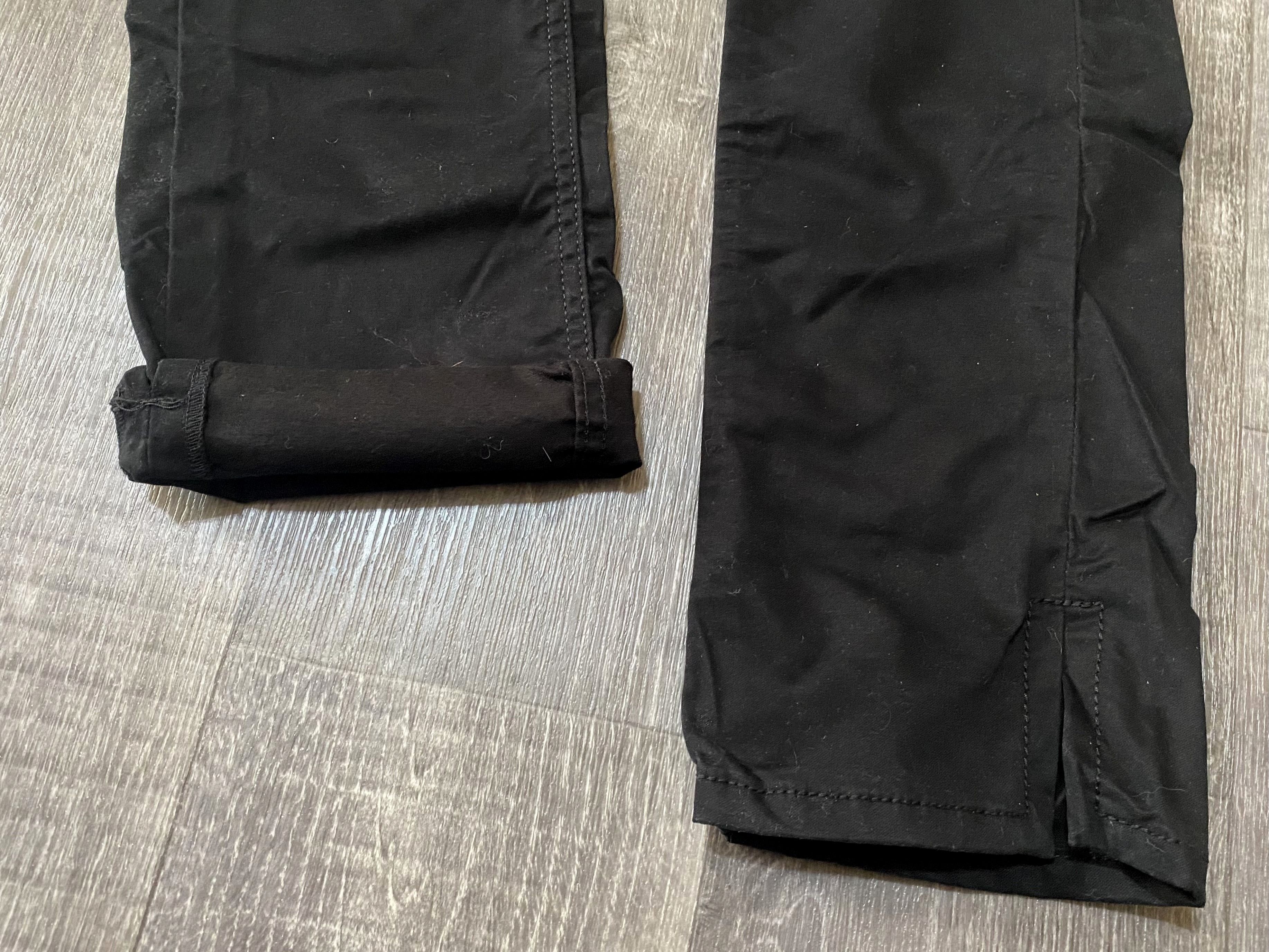 Evisu Unisex Evisu Black Jeans Leather Patchwork Logo Denim Size US 28 / EU 44 - 12 Thumbnail