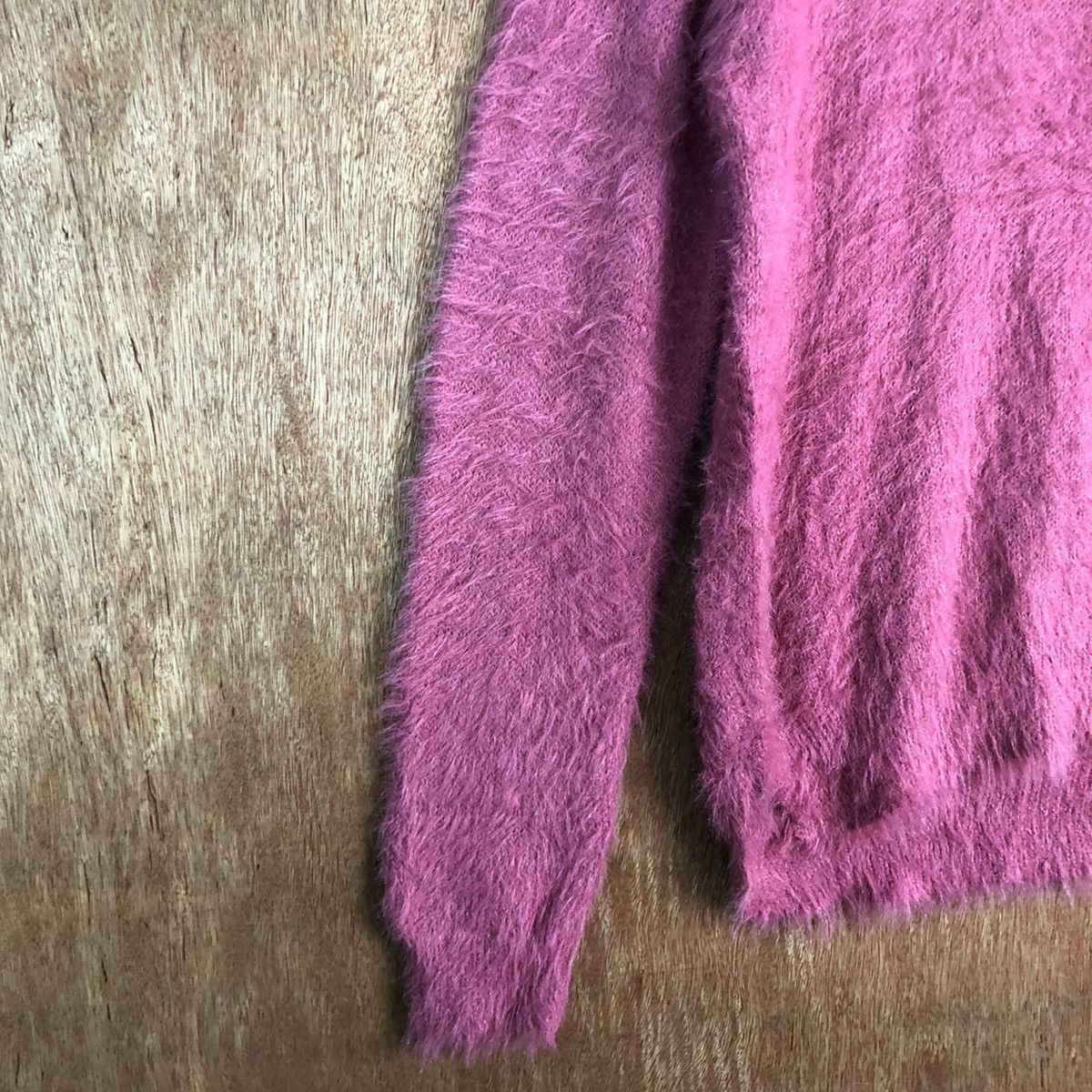 Homespun Knitwear Japanese Pink Mohair Soft Fur Shag Shaggy KNitwear Size US L / EU 52-54 / 3 - 7 Thumbnail
