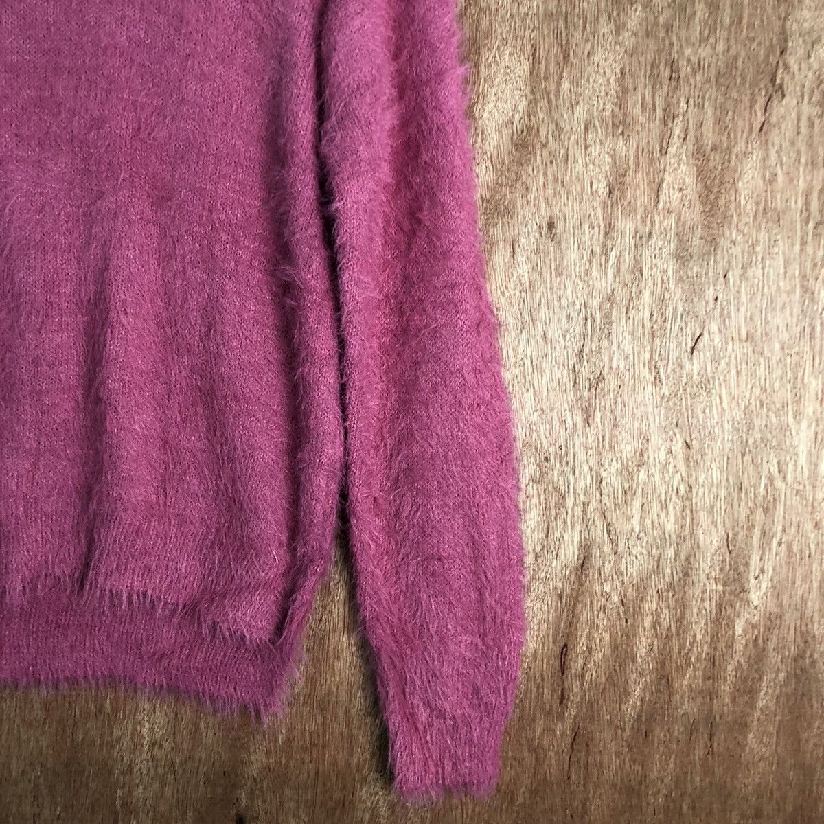 Homespun Knitwear Japanese Pink Mohair Soft Fur Shag Shaggy KNitwear Size US L / EU 52-54 / 3 - 5 Thumbnail