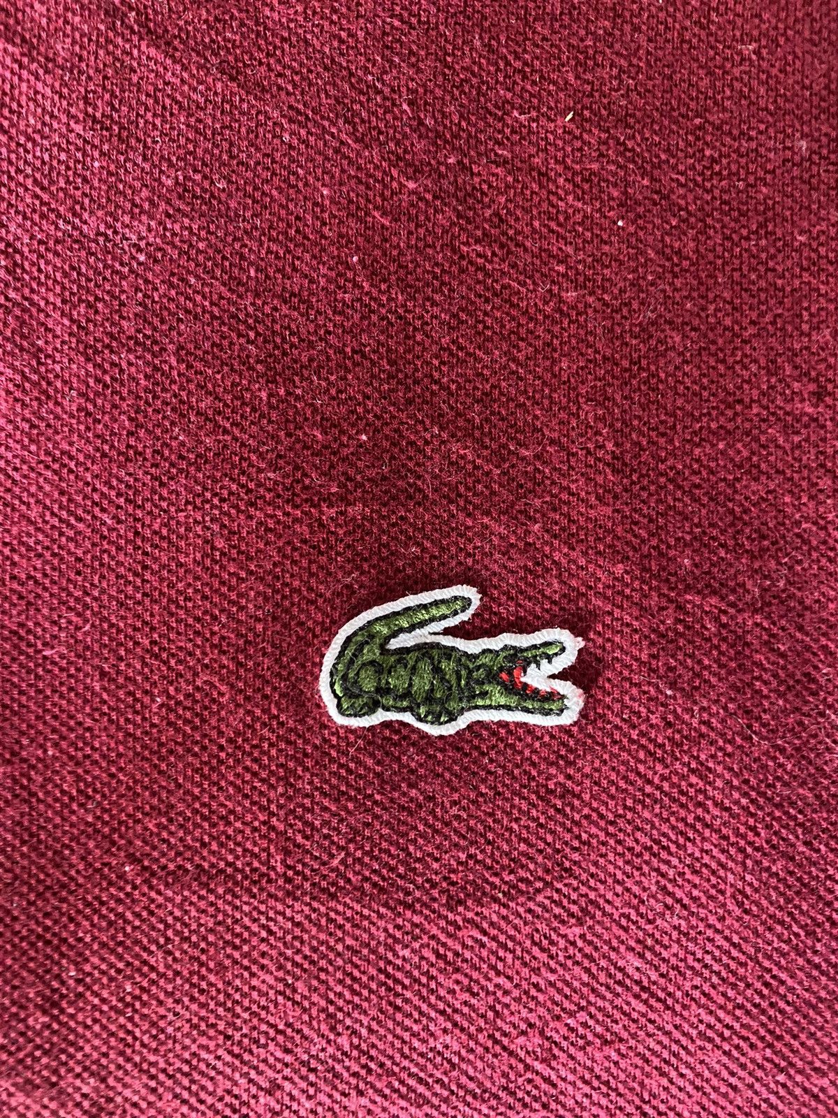 Lacoste Vintage Lacoste Long Sleeve Polo Shirt Size US M / EU 48-50 / 2 - 2 Thumbnail
