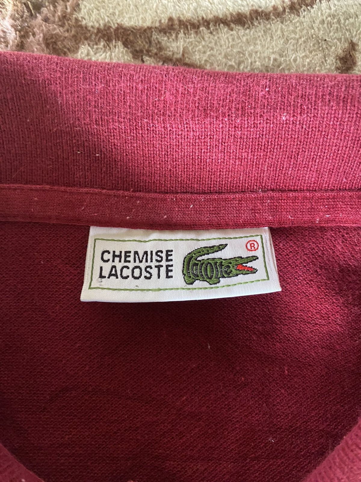 Lacoste Vintage Lacoste Long Sleeve Polo Shirt Size US M / EU 48-50 / 2 - 3 Thumbnail