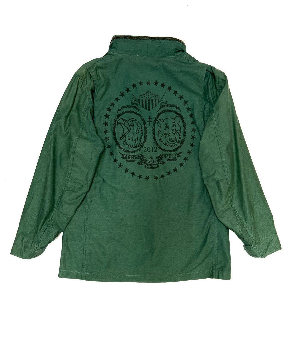 Issey Miyake × Japanese Brand Ne-Net Issey Miyake Spring Summer 2012 Jacket Size US S / EU 44-46 / 1 - 1 Thumbnail