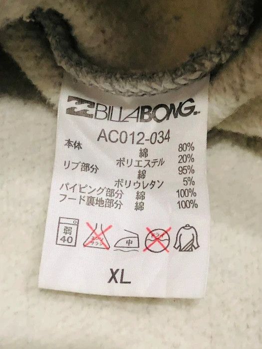 Billabong × Vintage 💥Vintage 90's Billabong Surfing Full Zipper Hoodies Size US XL / EU 56 / 4 - 7 Thumbnail